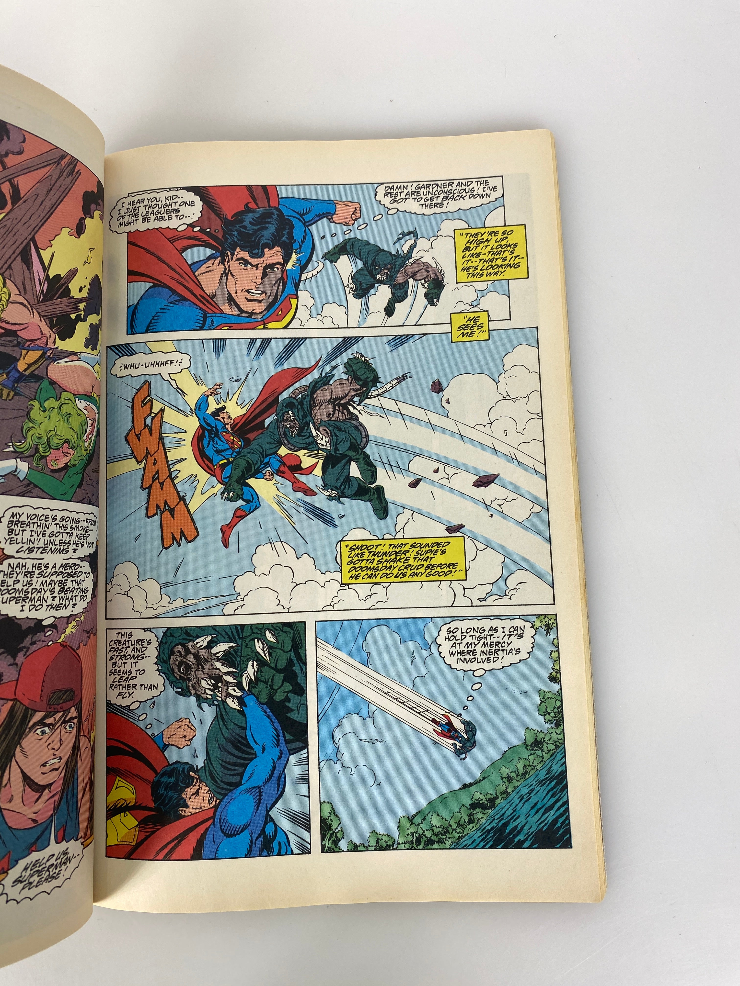 Death of Superman Graphic Novel DC Comics 1993