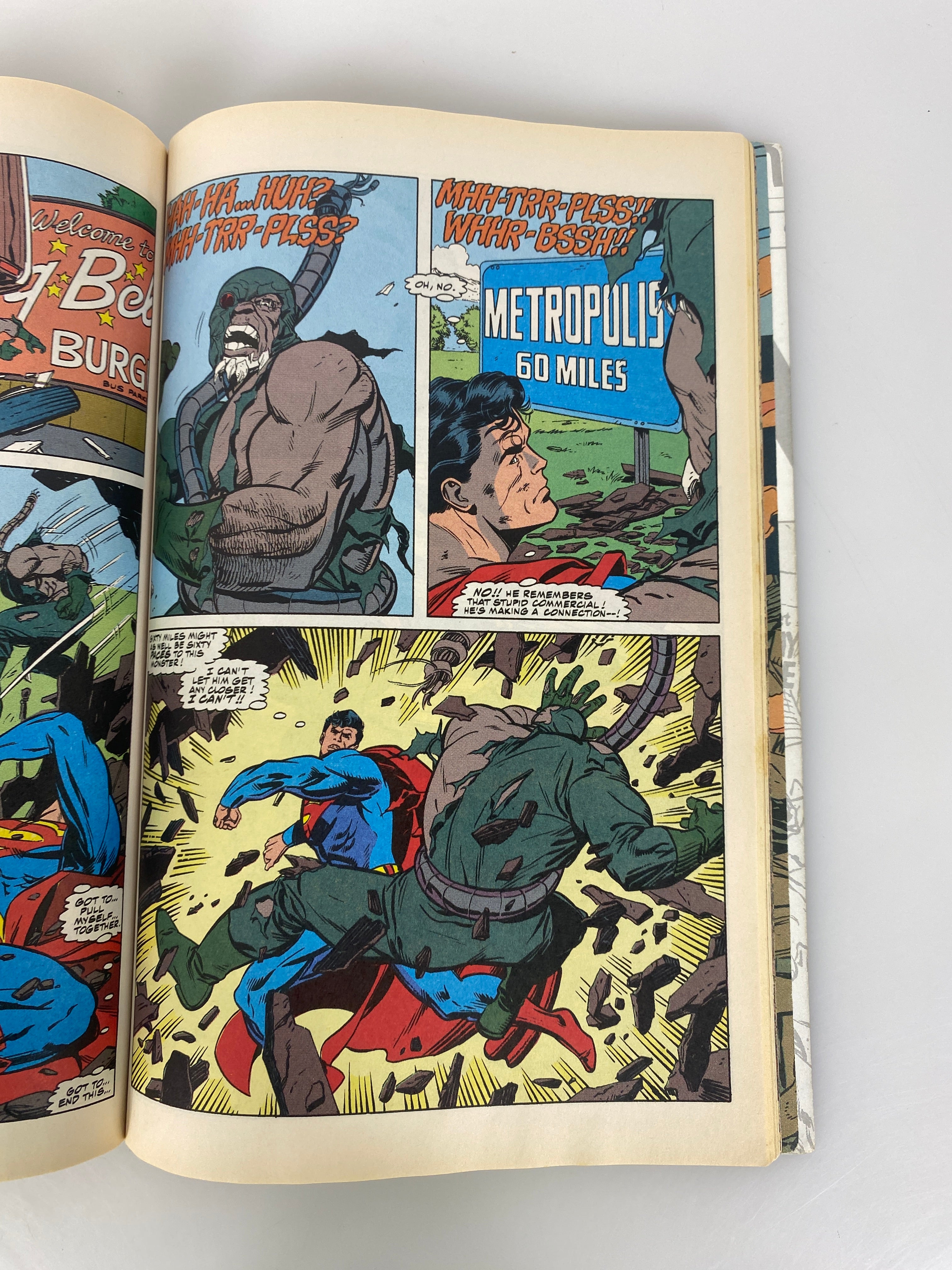 Death of Superman Graphic Novel DC Comics 1993