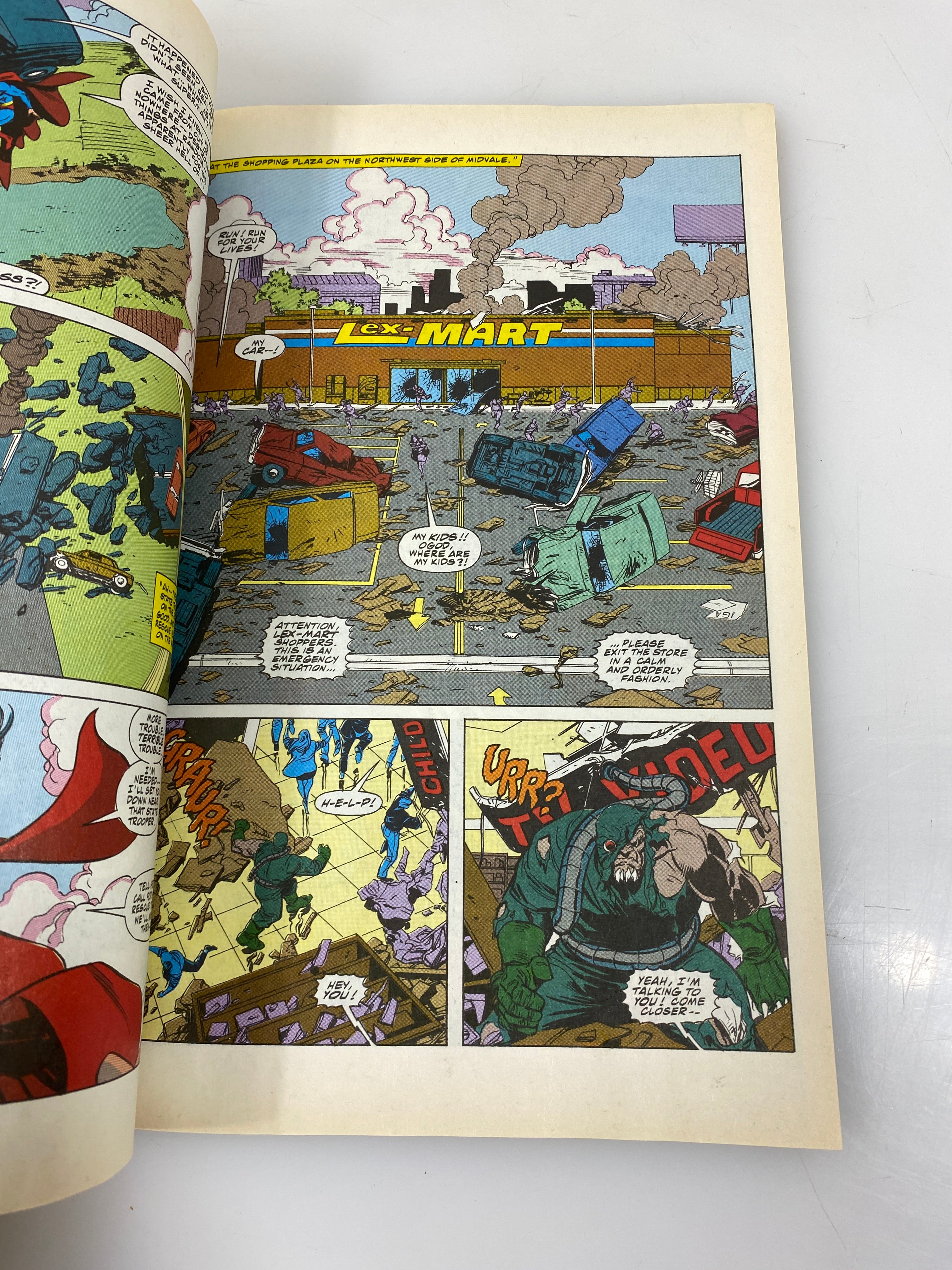 Death of Superman SC Book DC Comics 1993