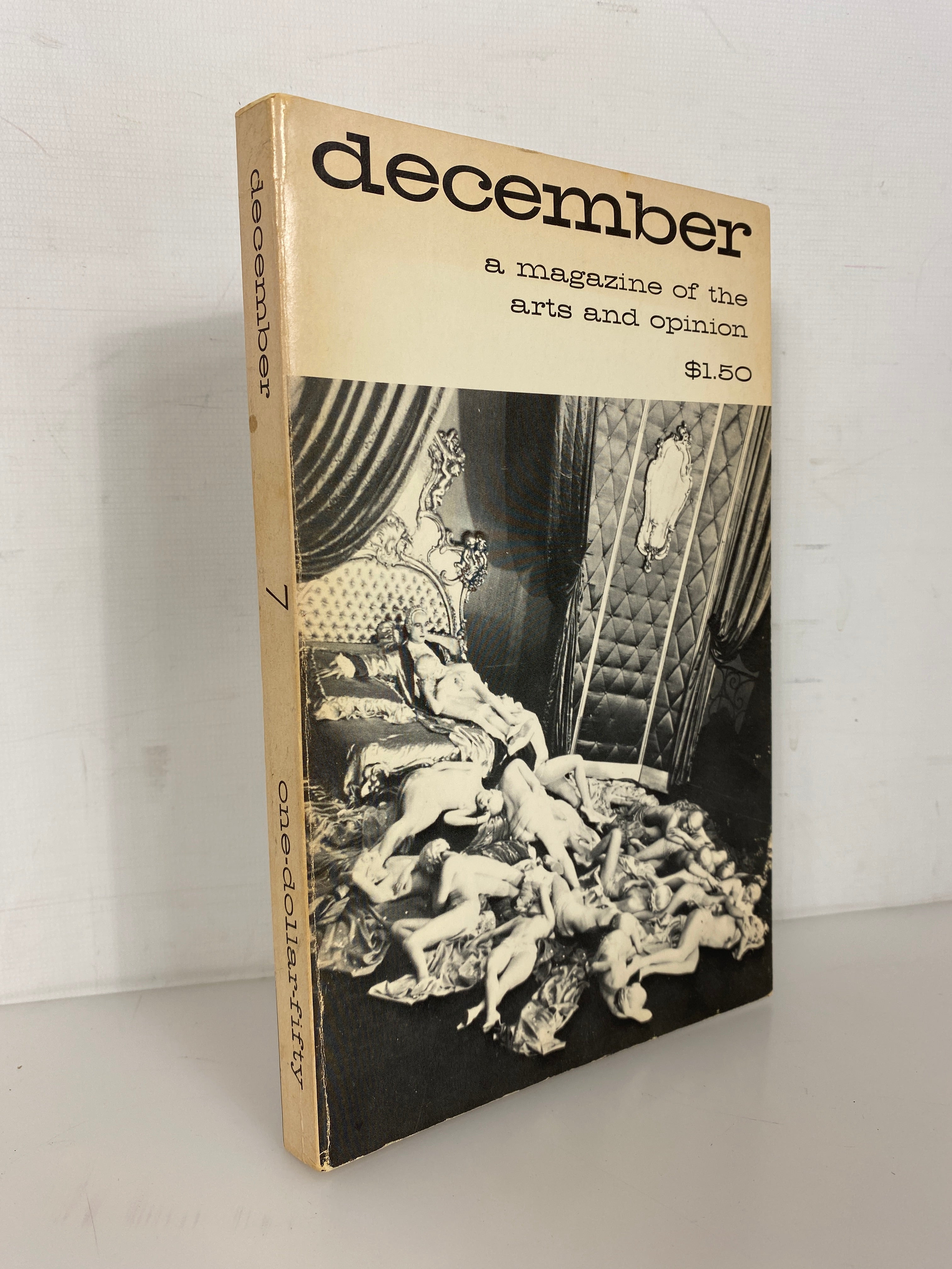 December Magazine of Arts & Opinion 1965 Volume VII No. 1 Vintage SC