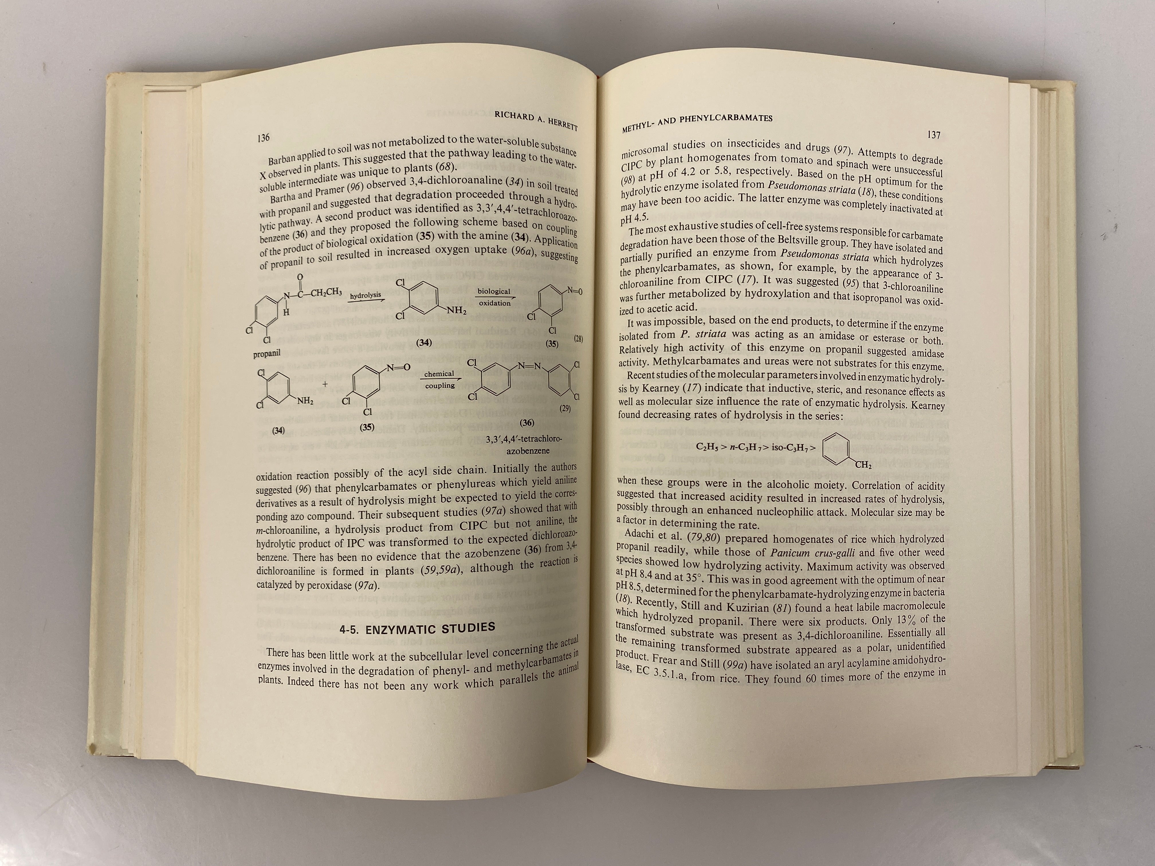 Degradation of Herbicides by Kearney/Kaufman 1969 Marcel Dekker HCDJ