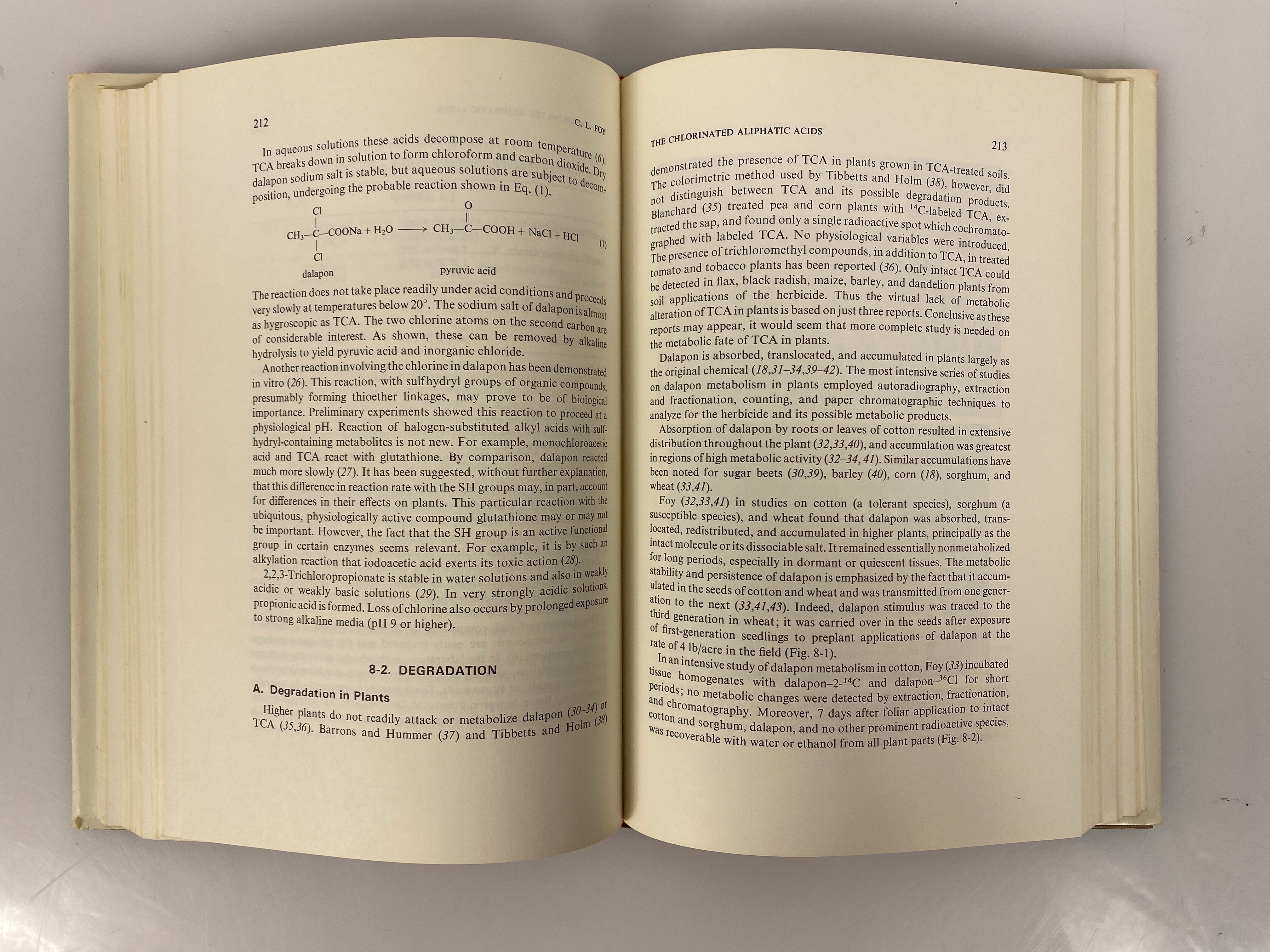 Degradation of Herbicides by Kearney/Kaufman 1969 Marcel Dekker HCDJ