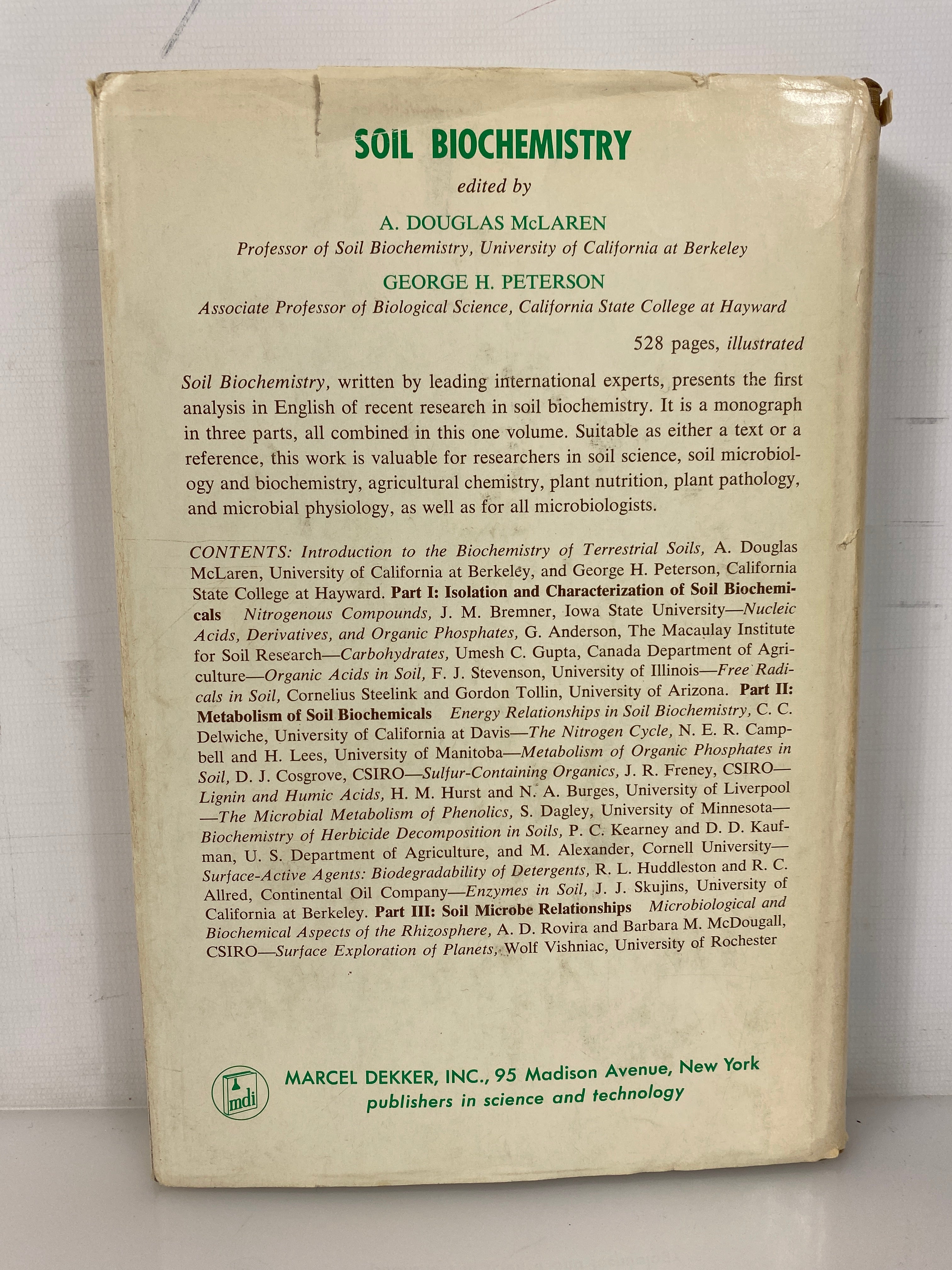 Degradation of Herbicides by Kearney/Kaufman 1969 Marcel Dekker HCDJ