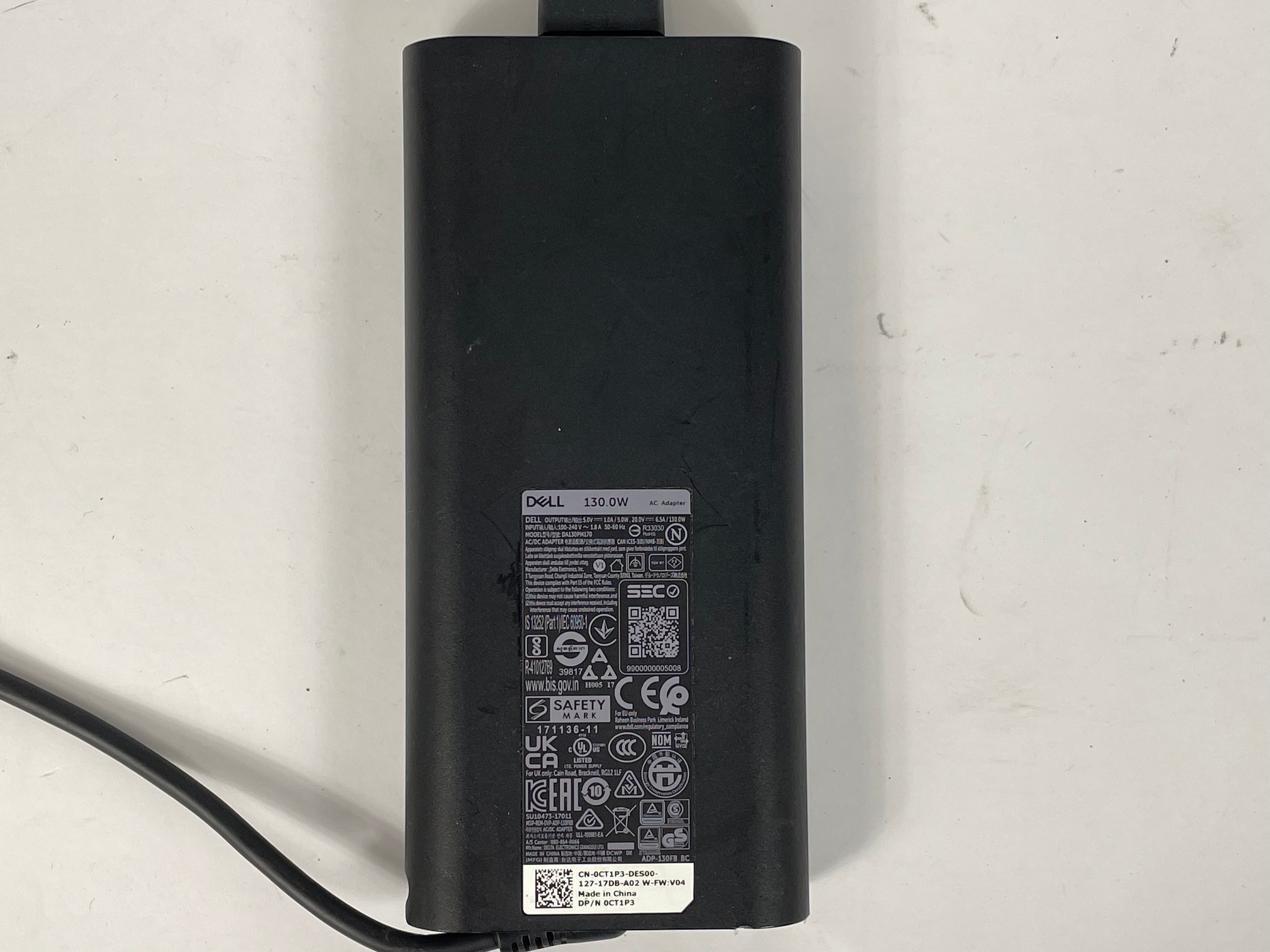 Dell 130W 20V 6.5A USB-C Power Supply