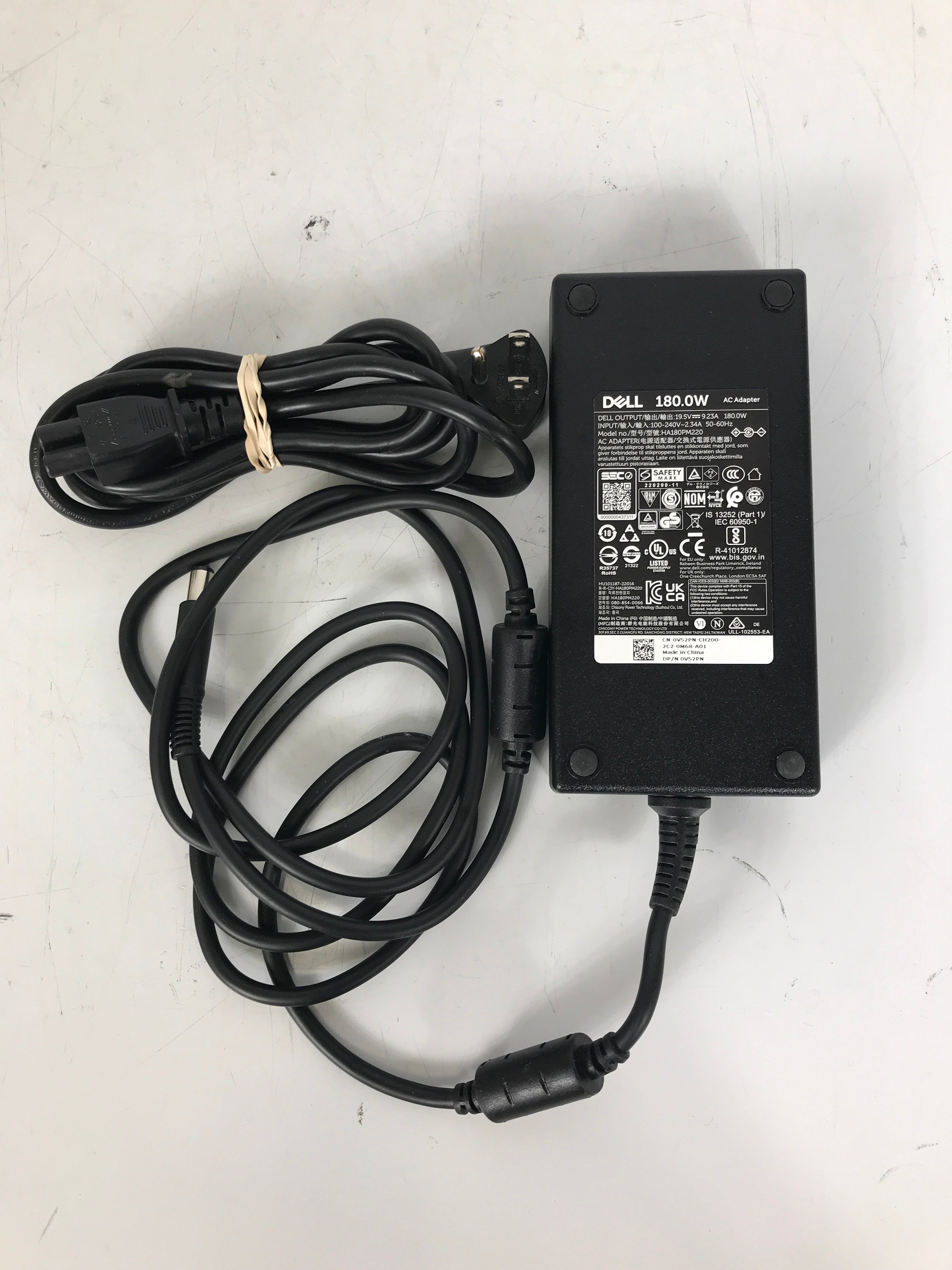 Dell 180W 19.5V 9.23A AC Power Adapter