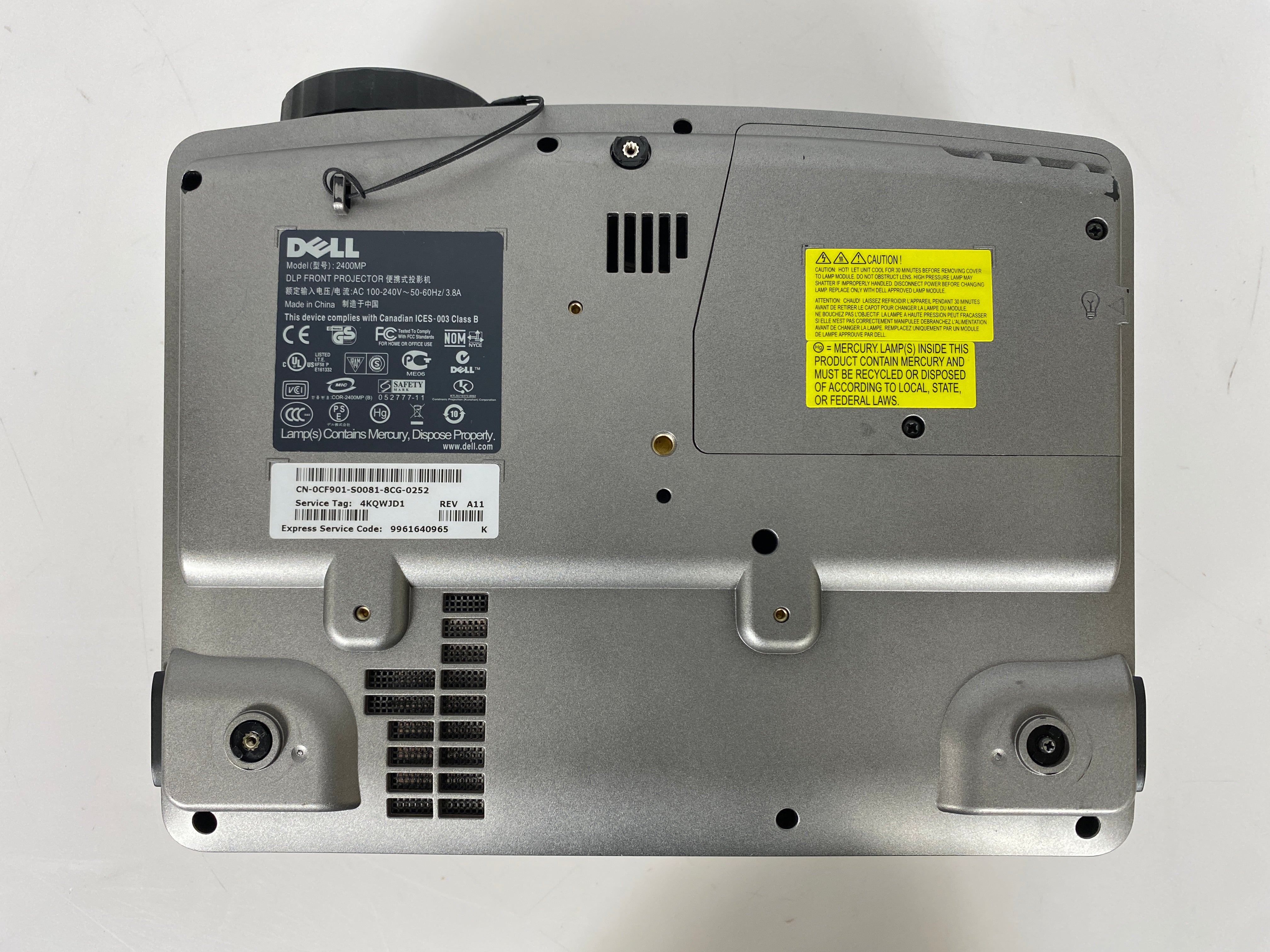 Dell 2400MP XGA Home Theater Projector