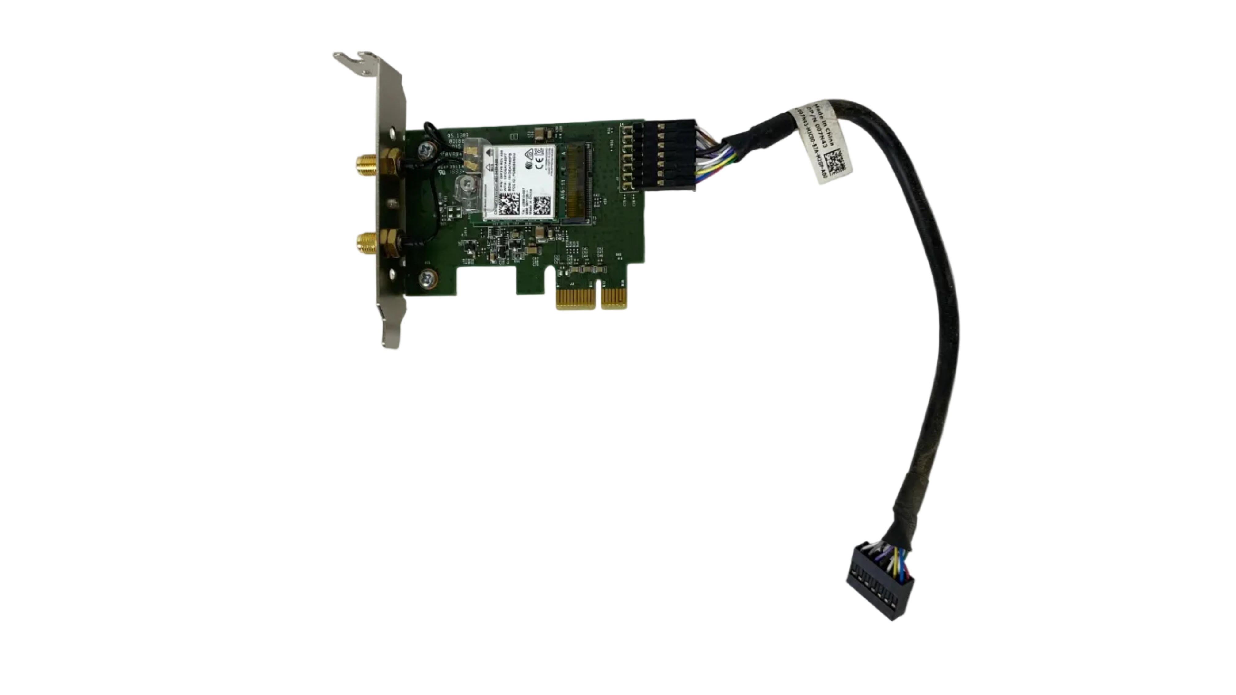 DELL D8W2M Dual Band Wireless Network Adapter w/Cable Low Profile