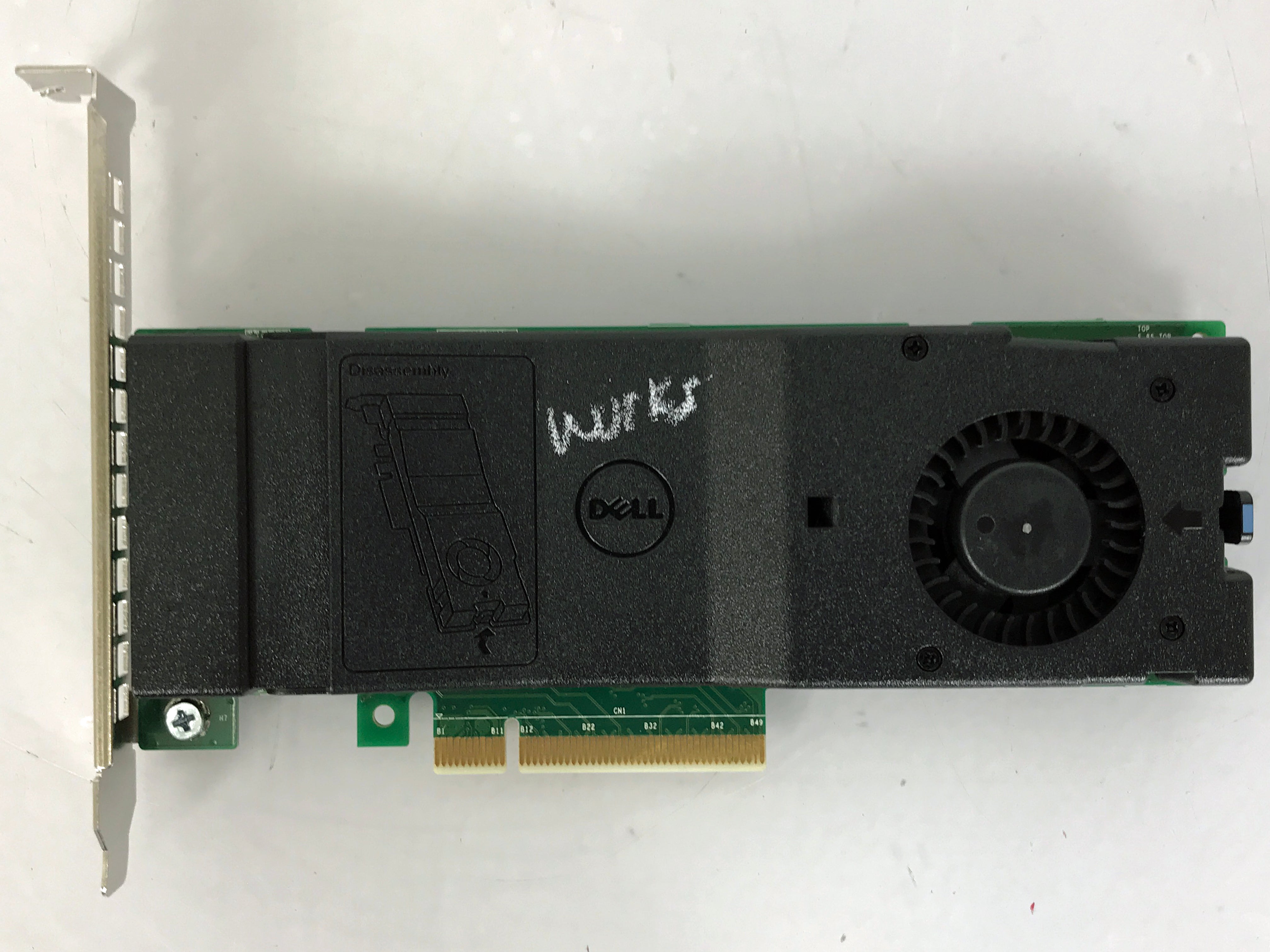 Dell DPWC300 FH PCIe-x8 Dual M.2 NVMe Converter