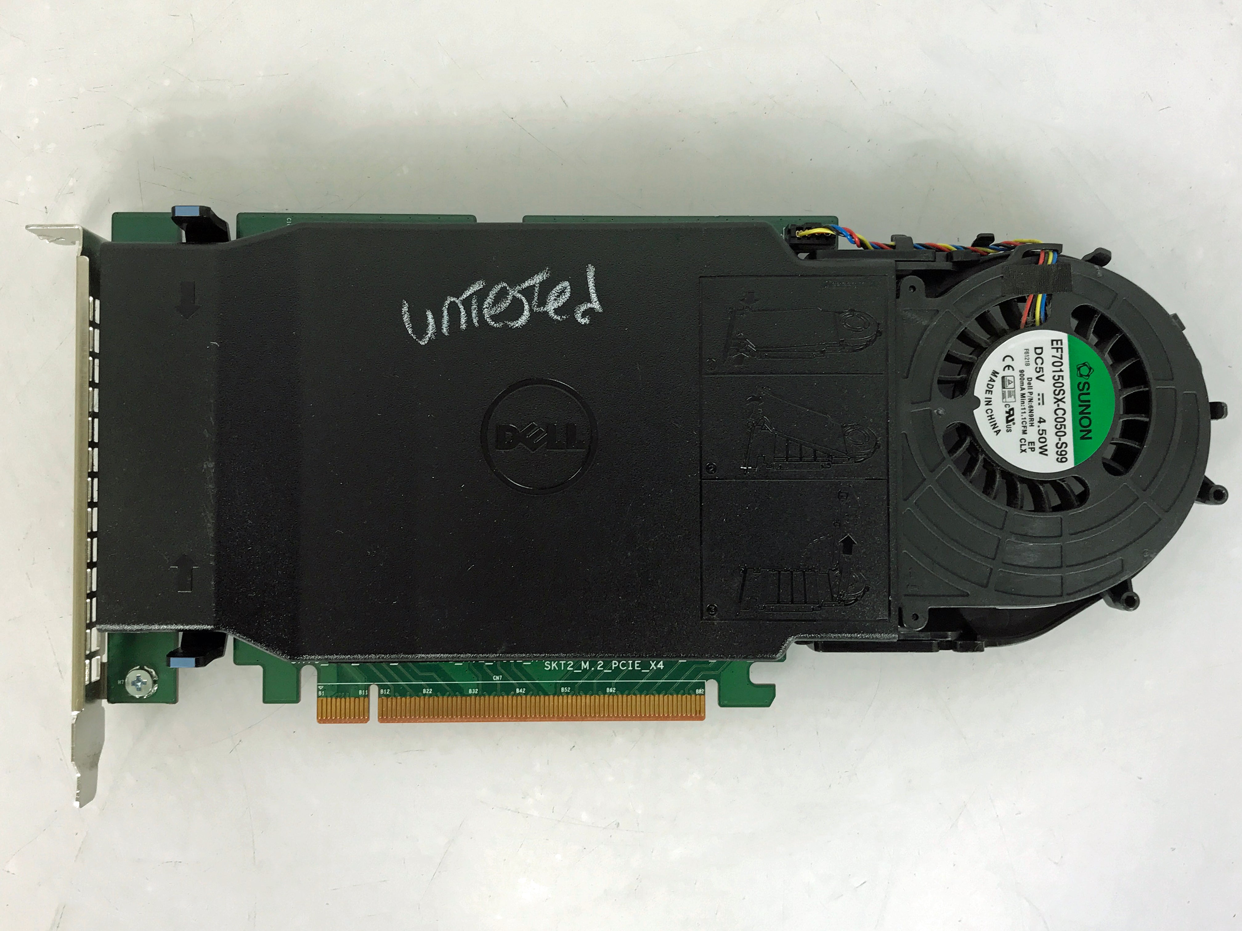 Dell DPWC400 NVMe M.2 Storage Adapter Card