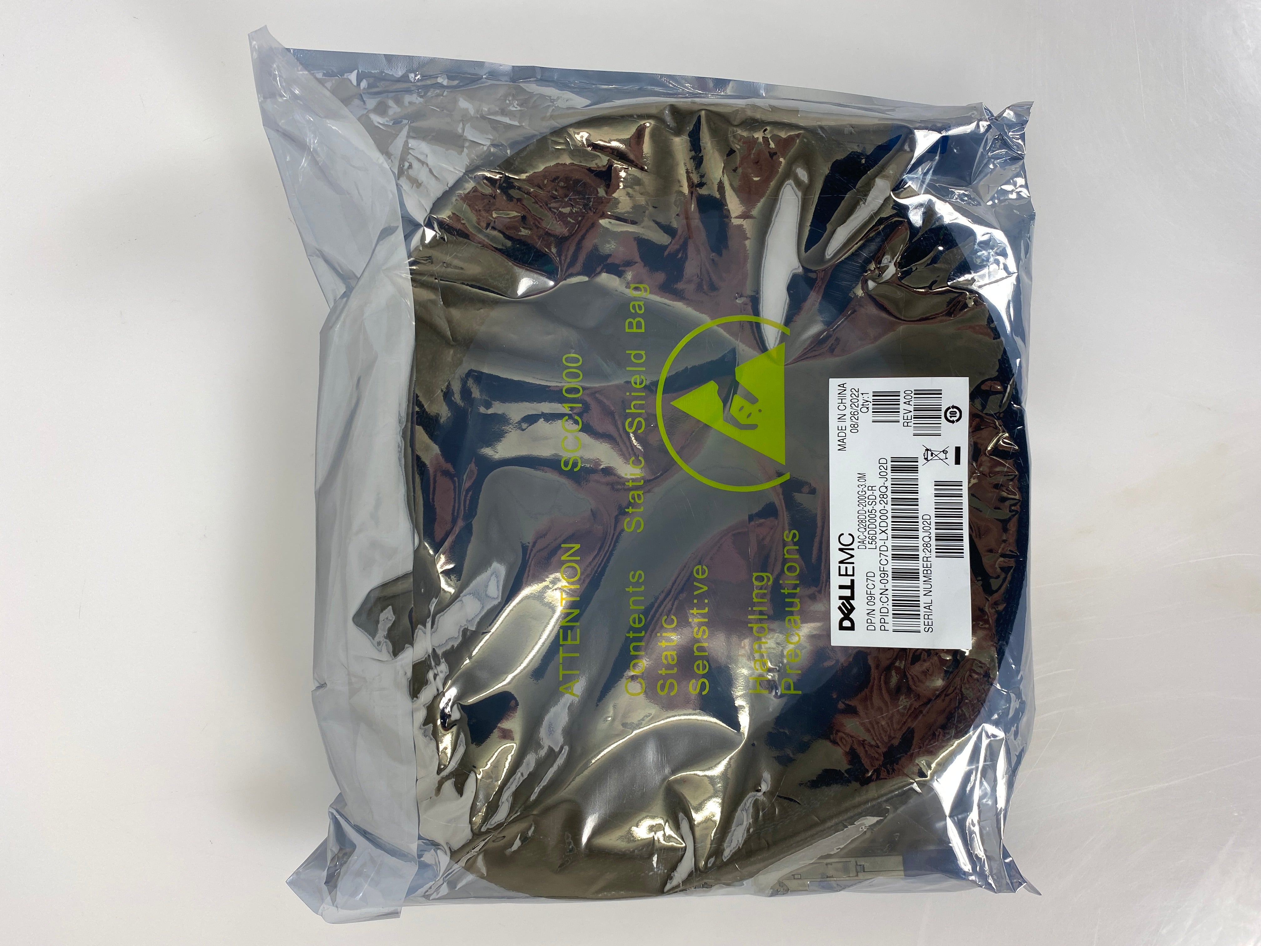 Dell EMC 09FC7D DAC-Q28DD-200G Cable 3M