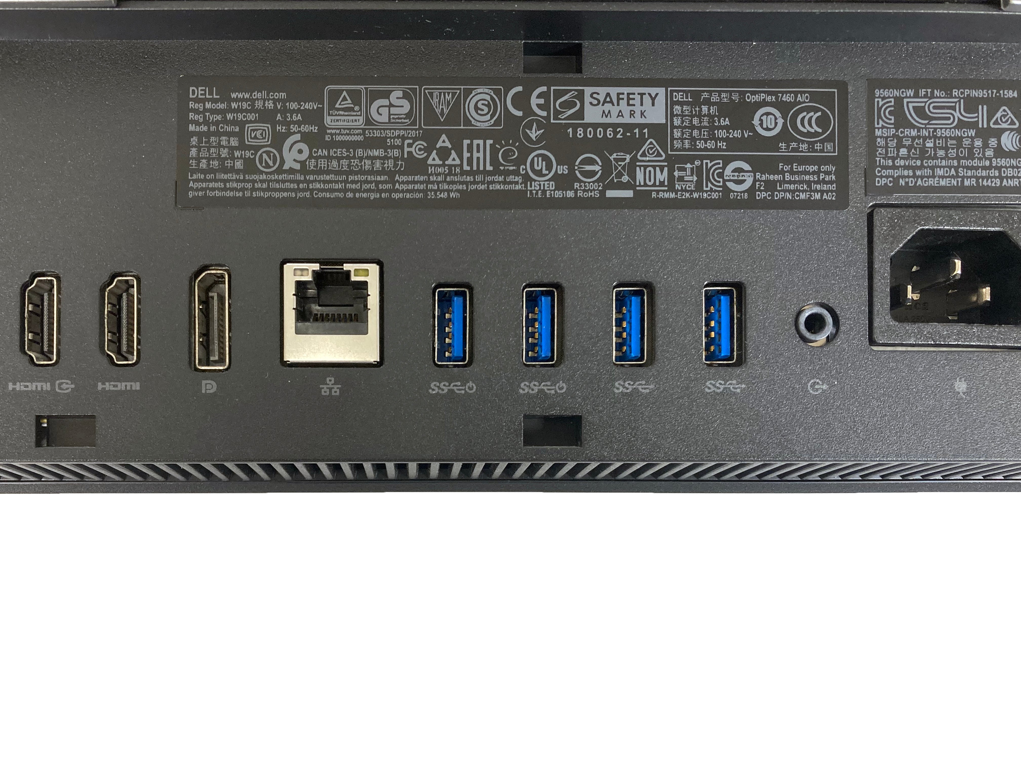 Dell Optiplex 7460 All in One (AIO) i5 8th Gen with Windows 11 Pro