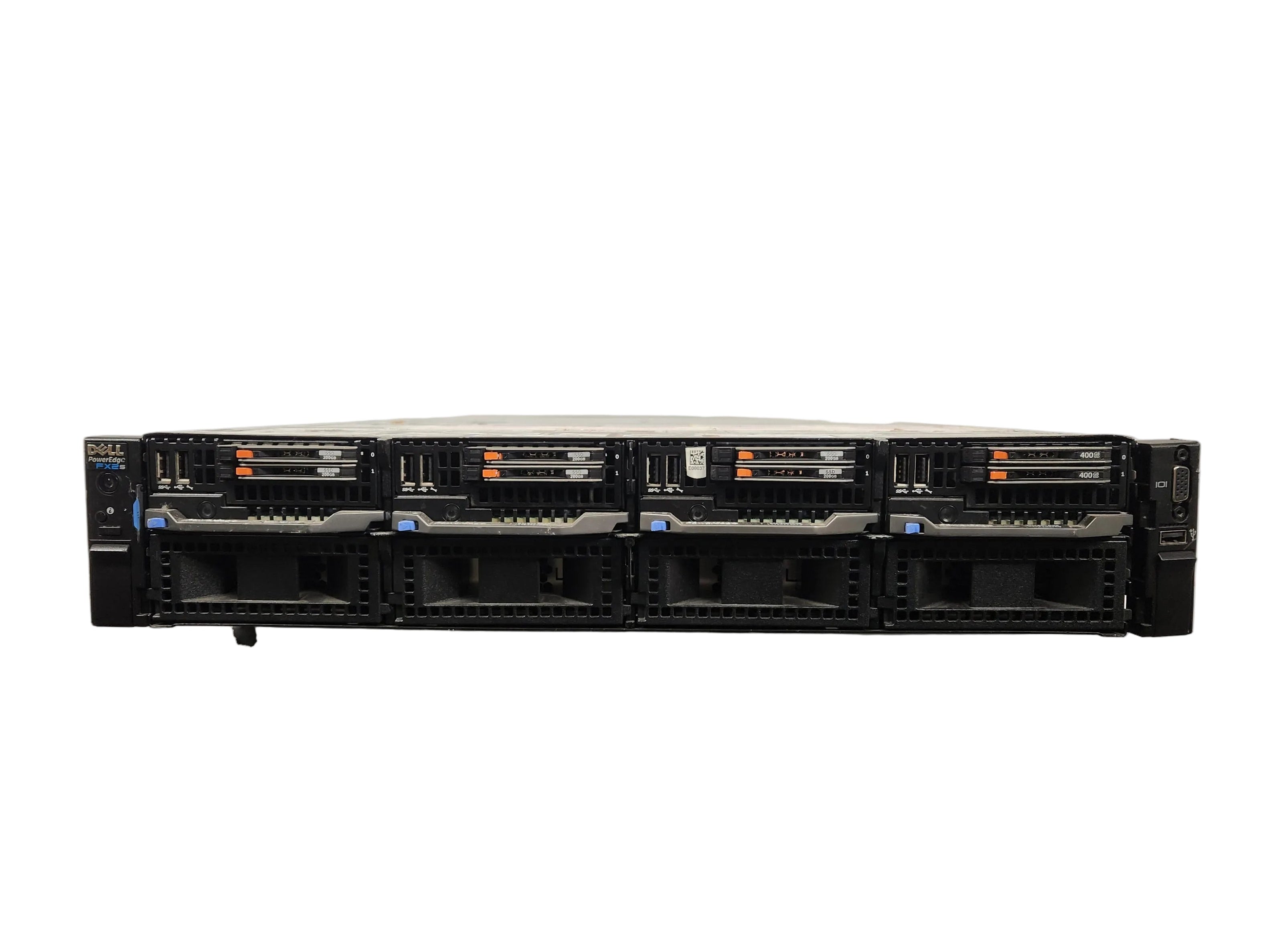 Dell PowerEdge FX2S 4-Node Blade Server 4x FC430 Blades 160GB RAM