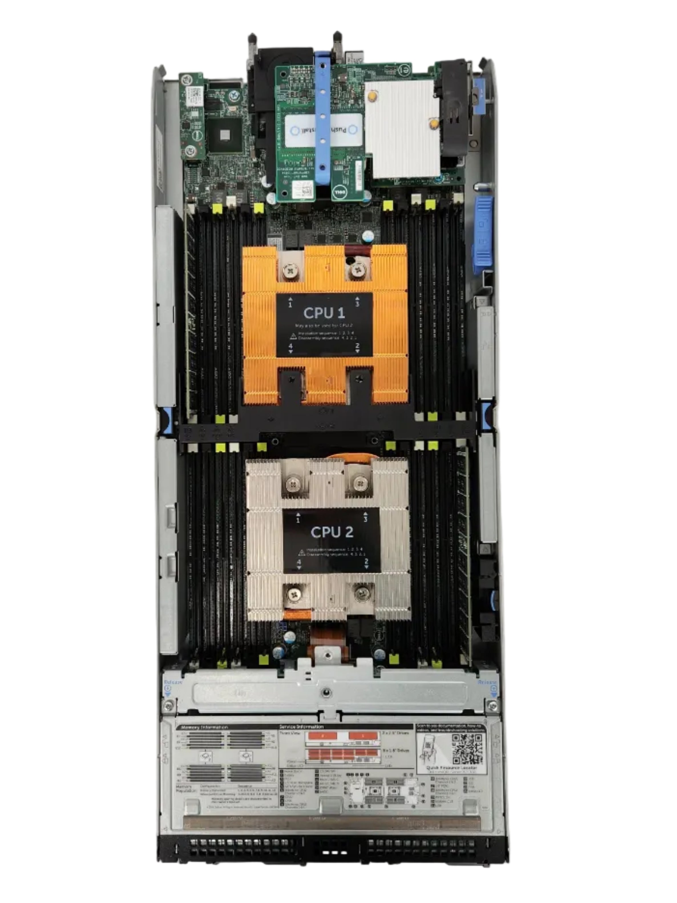 Dell PowerEdge FX2S 4-Node Blade Server 4x FC630 Blades 128GB DDR4 RAM #2