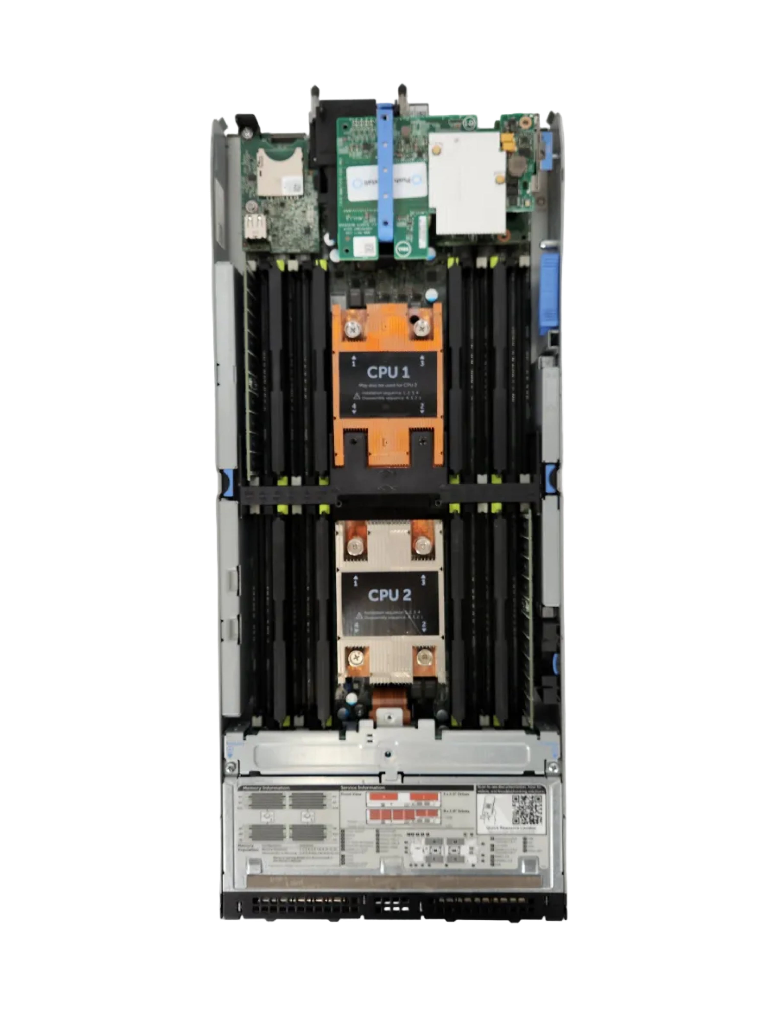 Dell PowerEdge FX2S 4-Node Blade Server 4x FC630 Blades 128GB DDR4 RAM