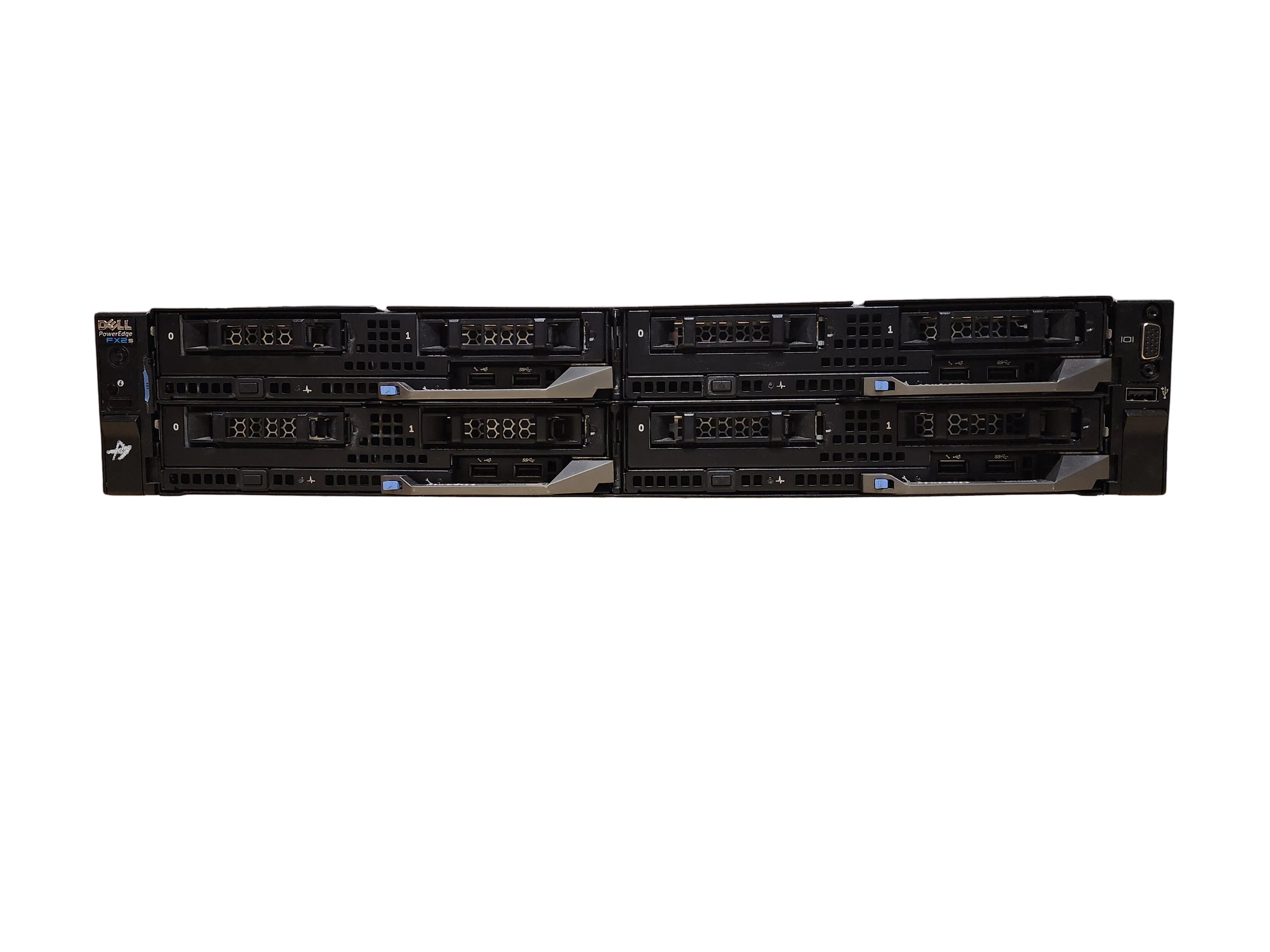 Dell PowerEdge FX2S 4-Node Blade Server 4x FC630 Blades 128GB DDR4 RAM #3