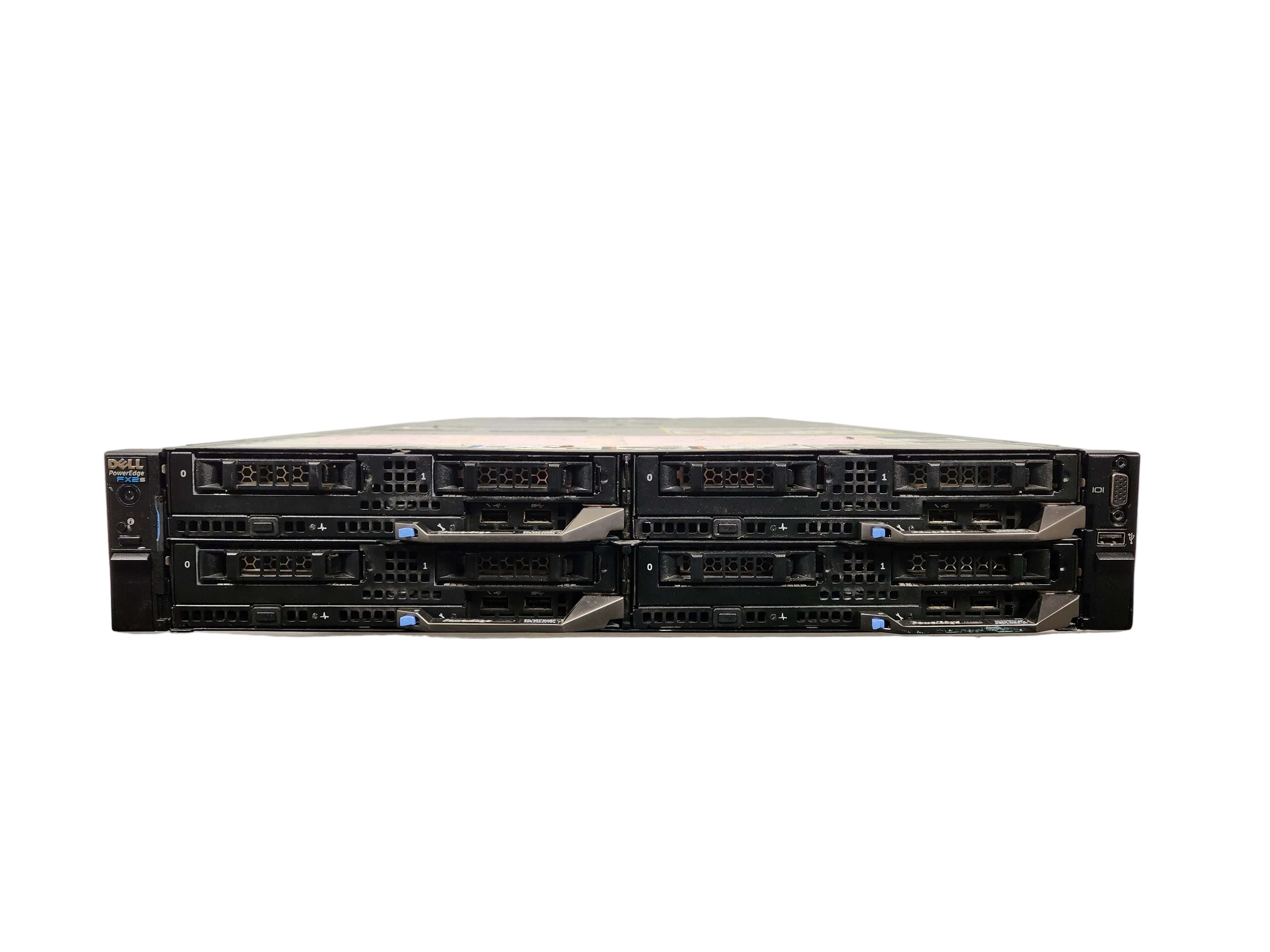 Dell PowerEdge FX2S 4-Node Blade Server 4x FC630 Blades 128GB DDR4 RAM