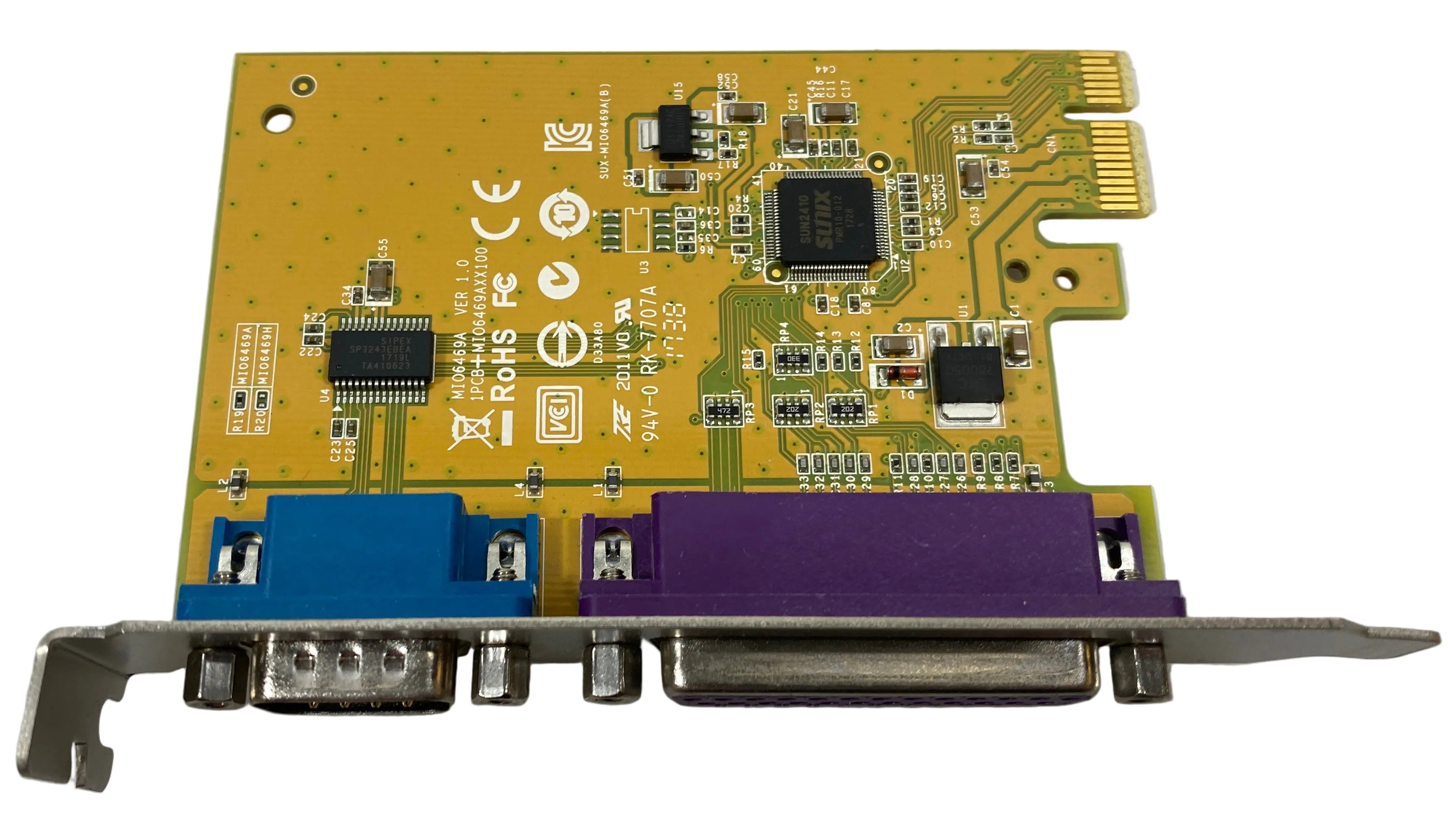 Dell Sunix PCIe Serial and Parallel Expansion Multi I/O Card