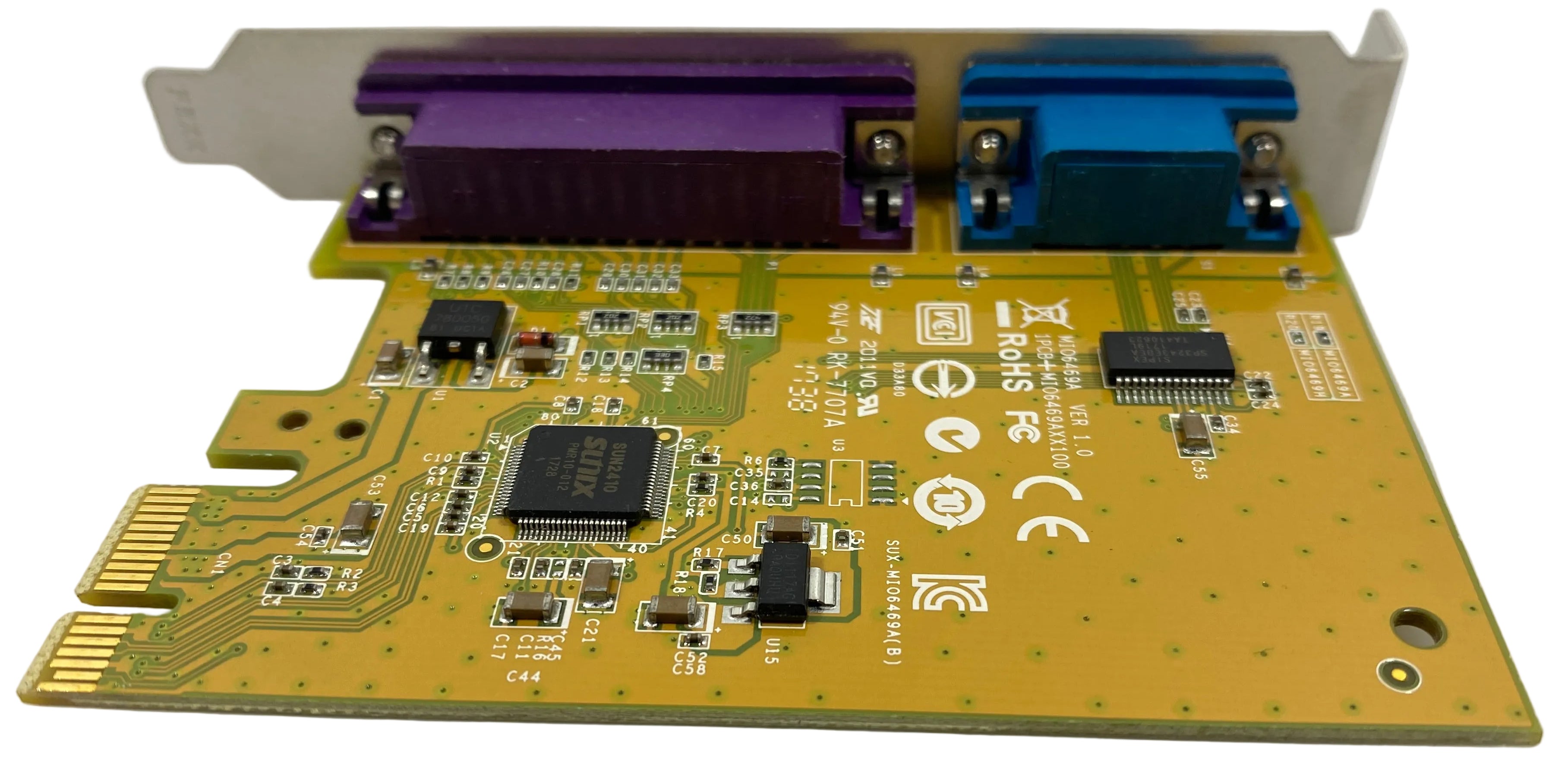 Dell Sunix PCIe Serial and Parallel Expansion Multi I/O Card