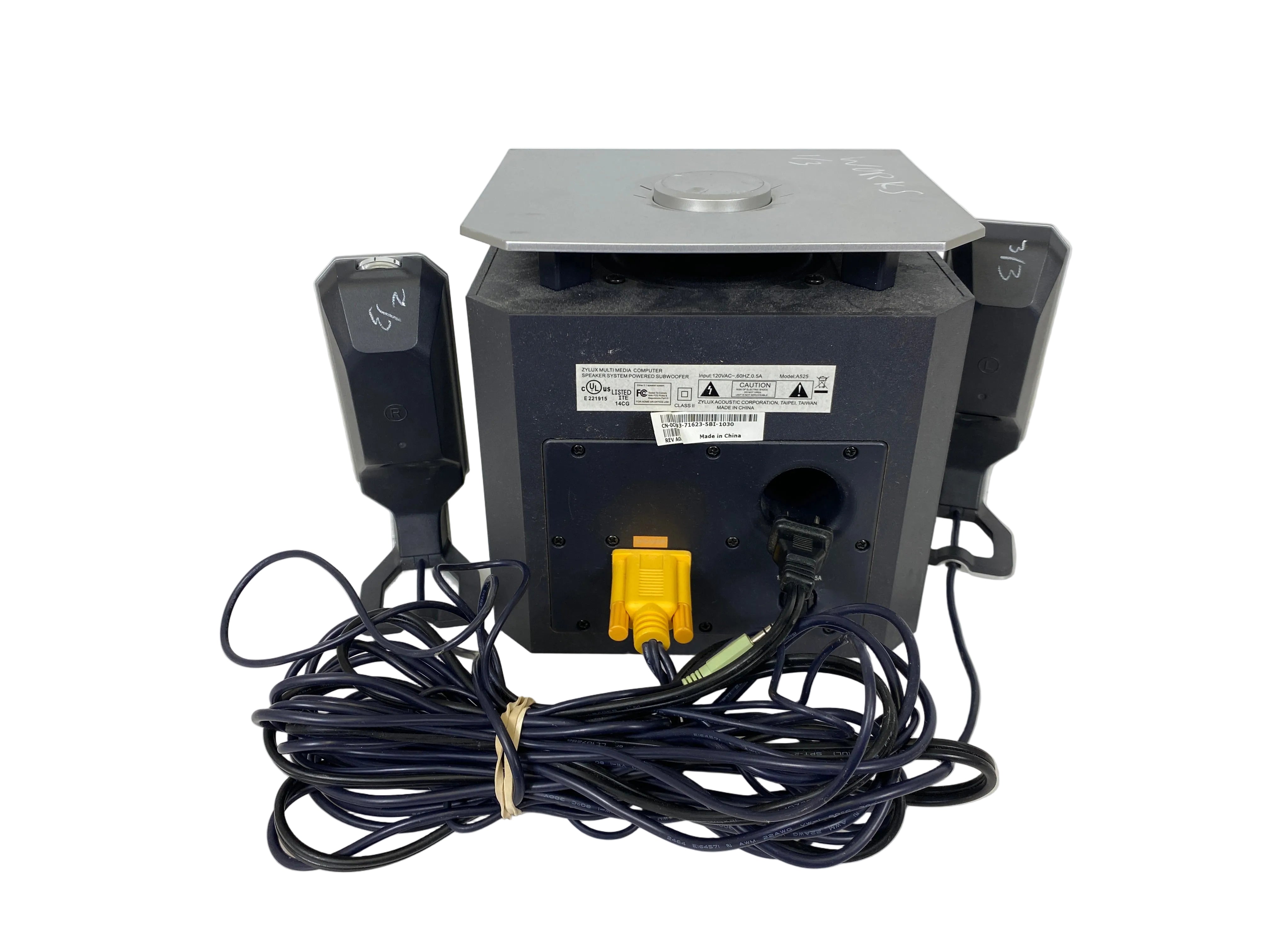 Dell Zylux A525 Multimedia Computer Speaker System