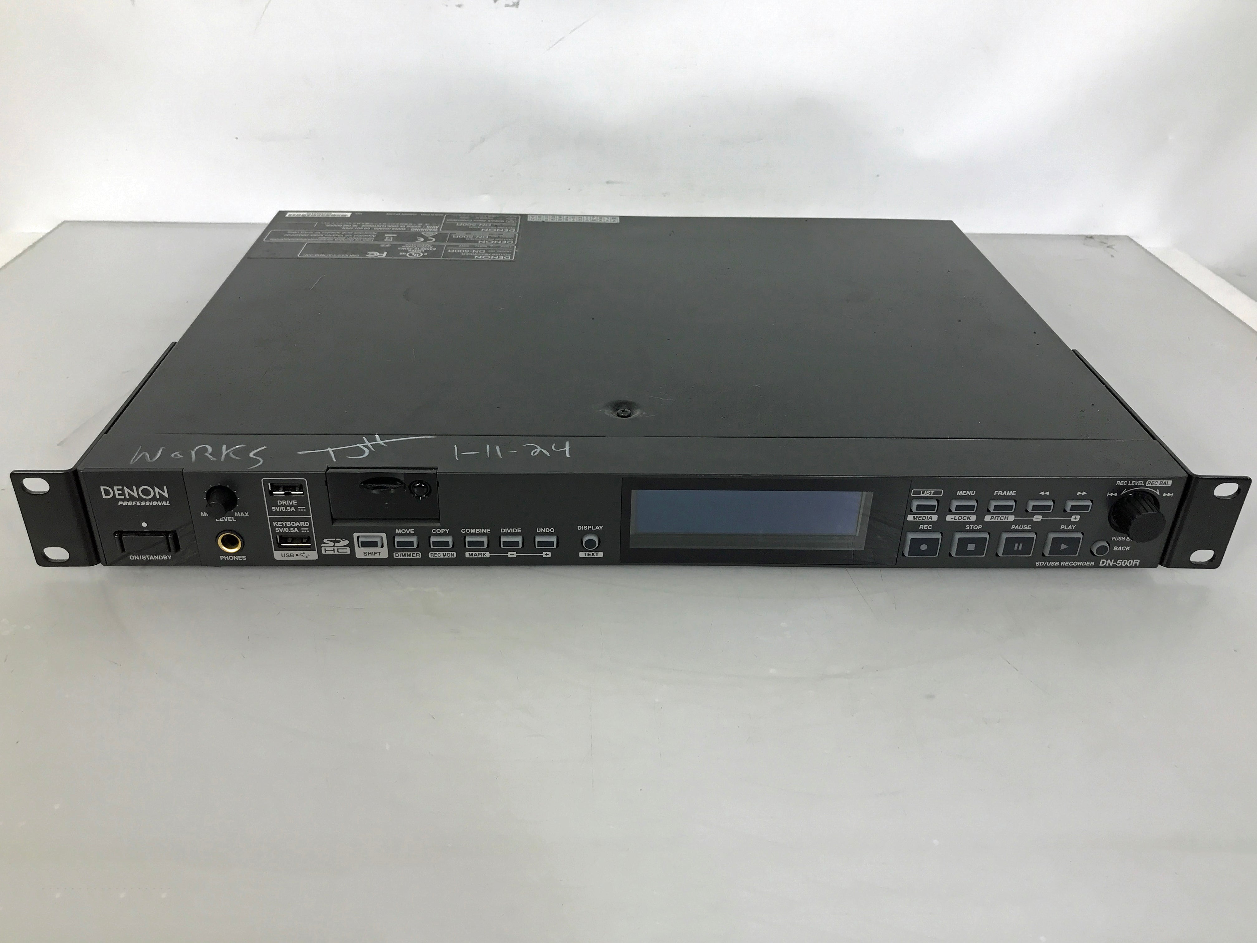 Denon DN-500R SD/USB Audio Recorder