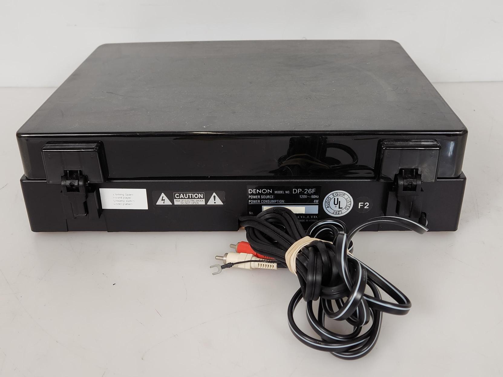 Denon DP-26F Personal Component System Full Automatic Turntable