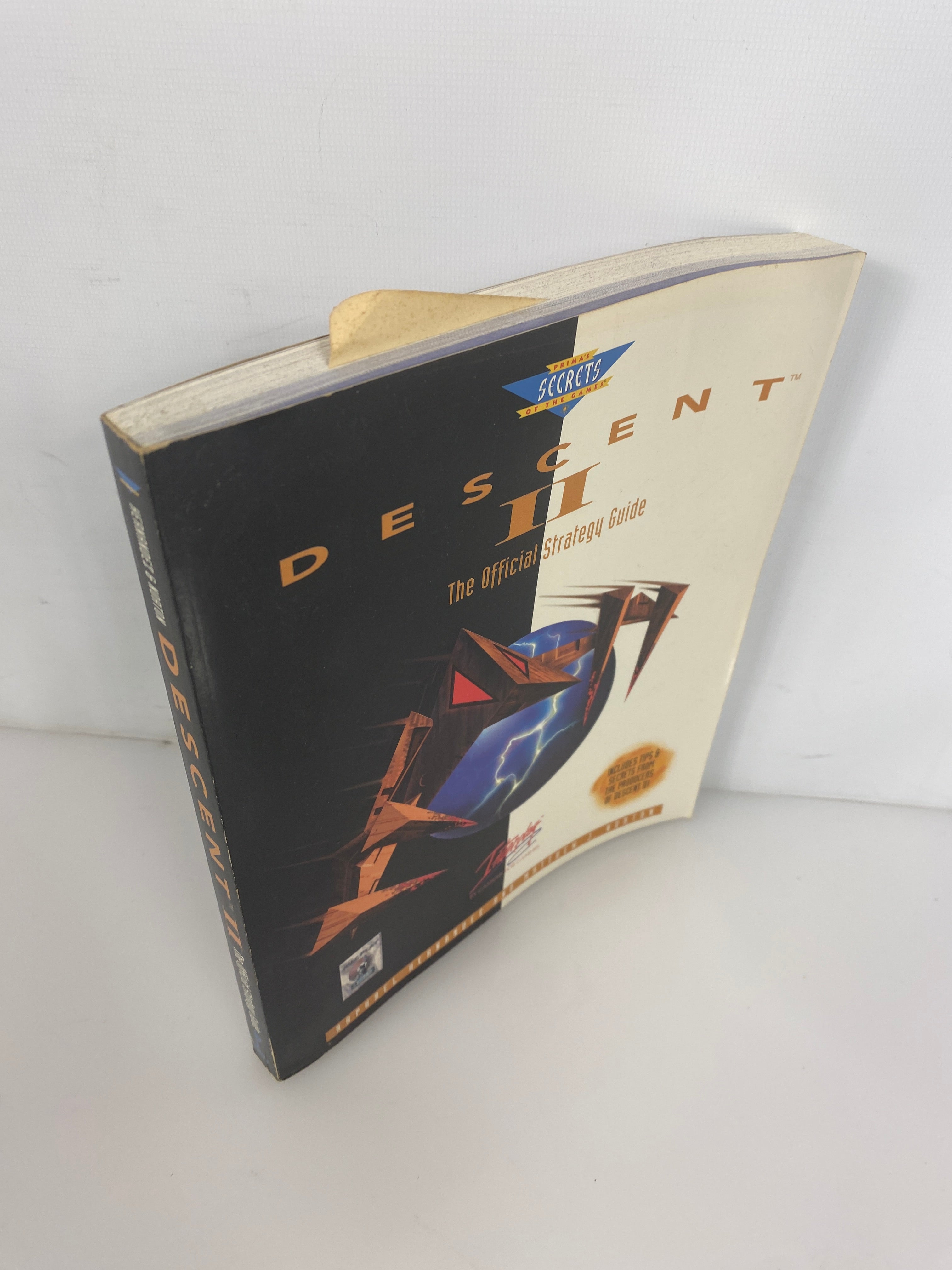 Descent II 2 Official Strategy Guide Prima 1996