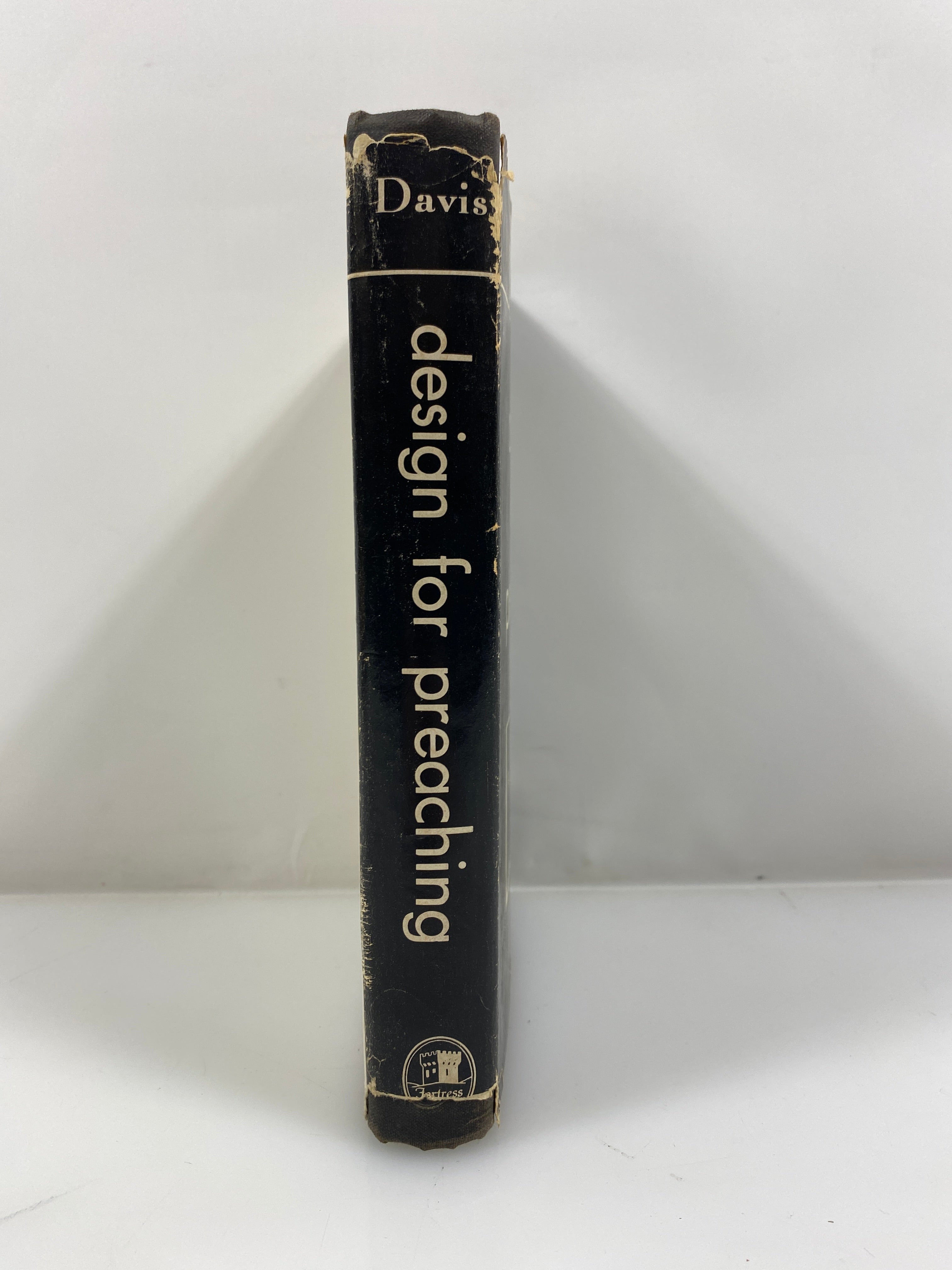Design For Preacing by Davis 1958 4th Print HCDJ