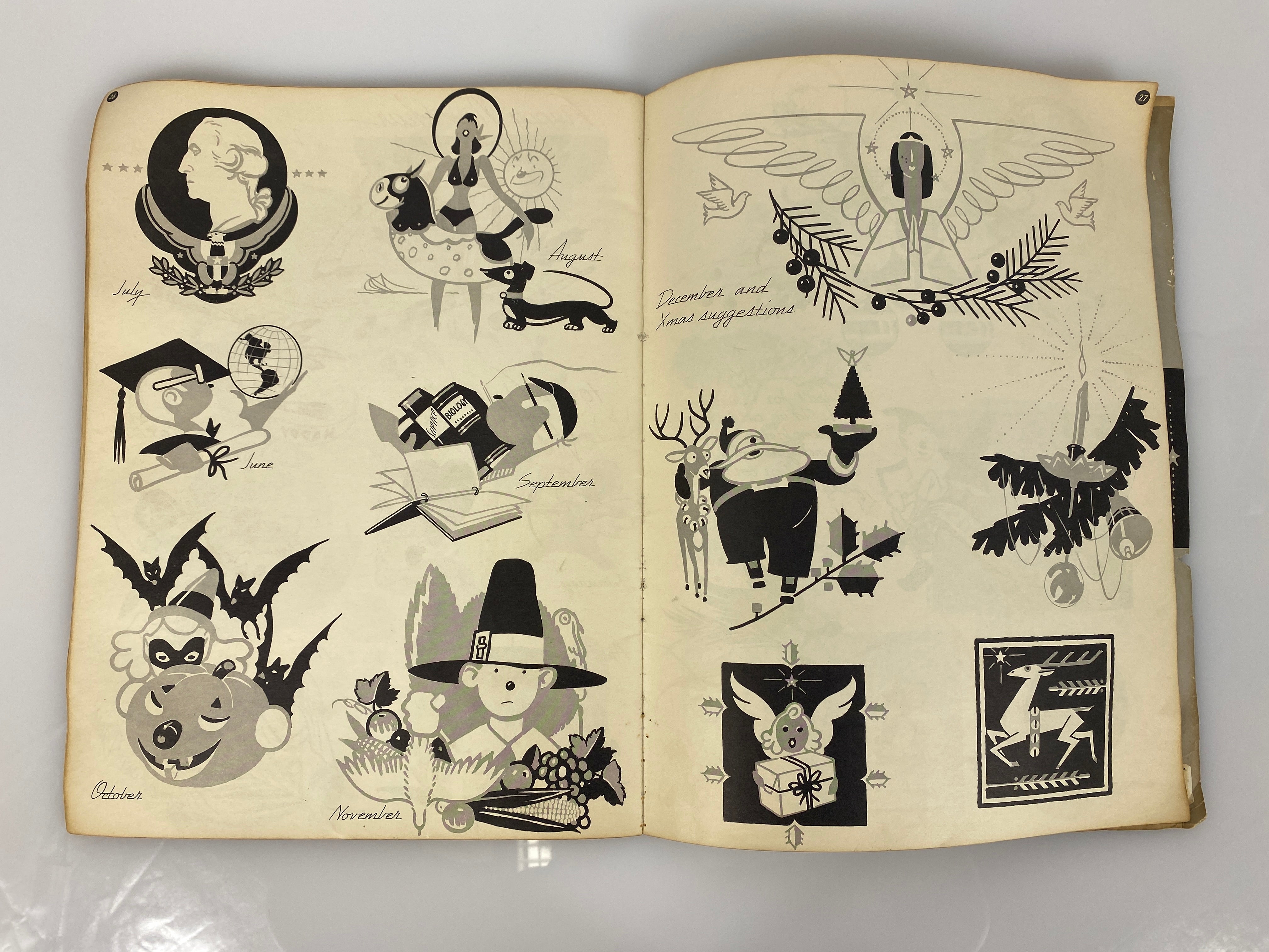 Designs by Frederick Garner Vintage Art Magazine