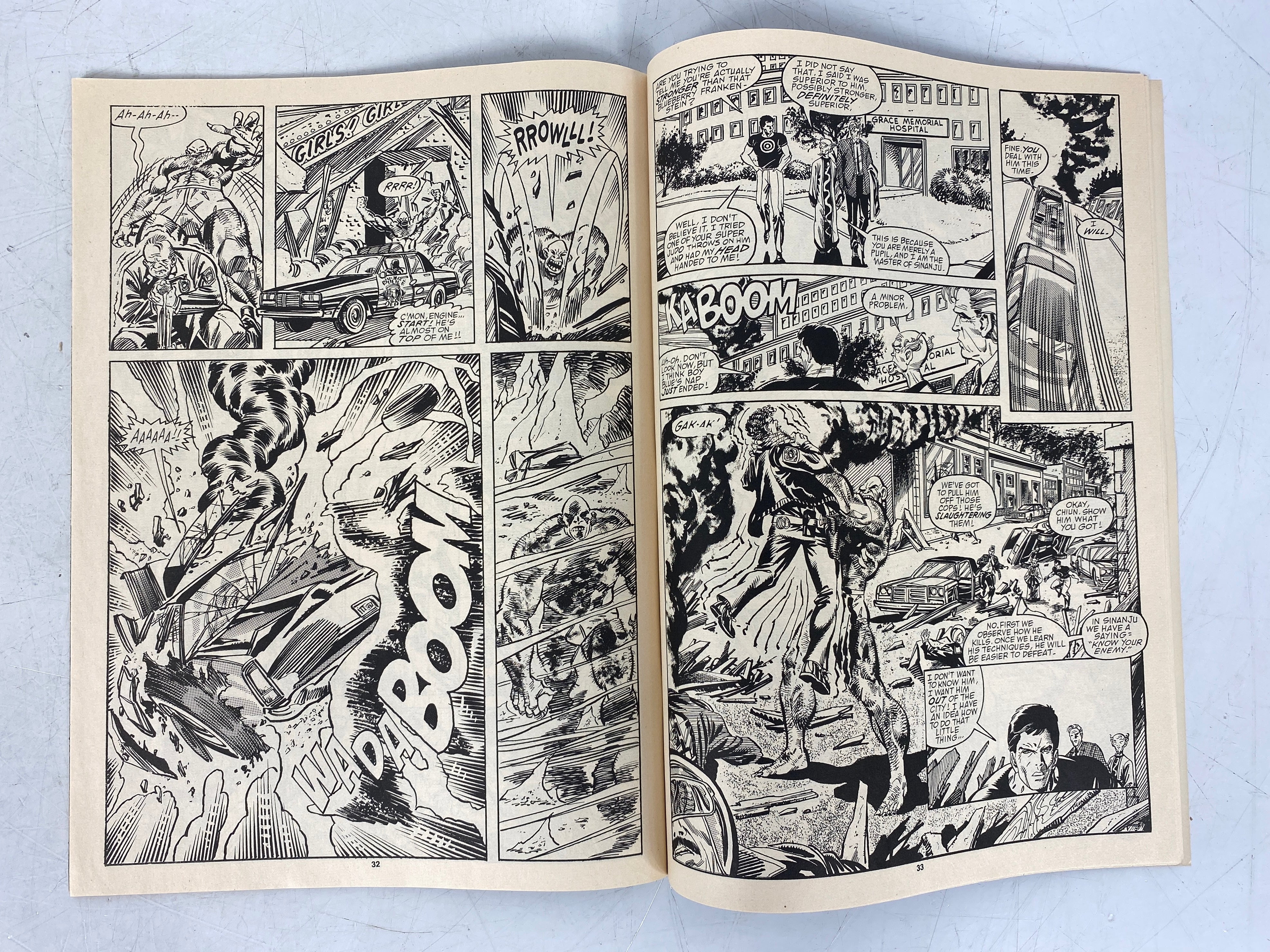 Destroyer Adventures of Remo and Chiun #1 and #4 (1989-1990)