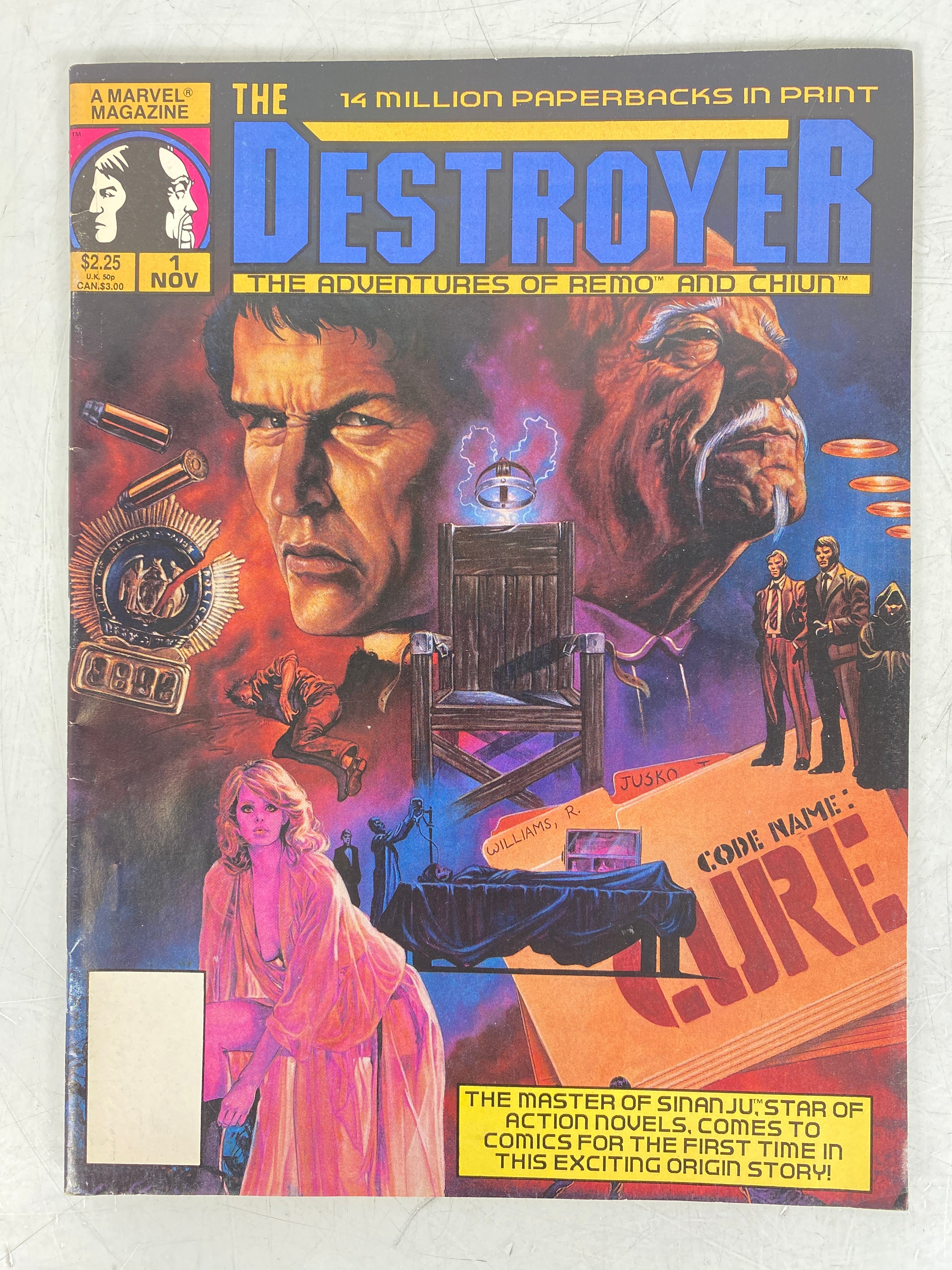 Destroyer Adventures of Remo and Chiun #1 and #4 (1989-1990)