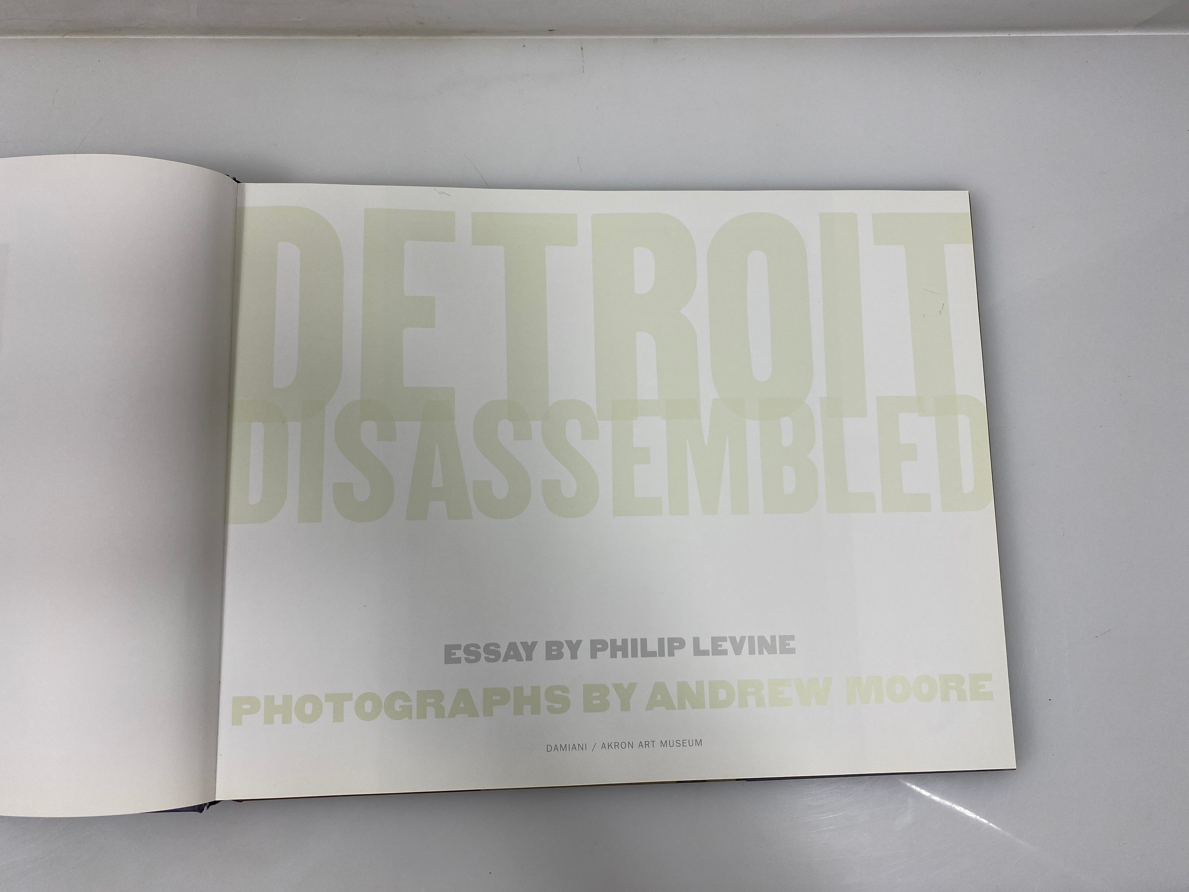 Detroit Disassembled by Levine/Moore 2010 HCDJ