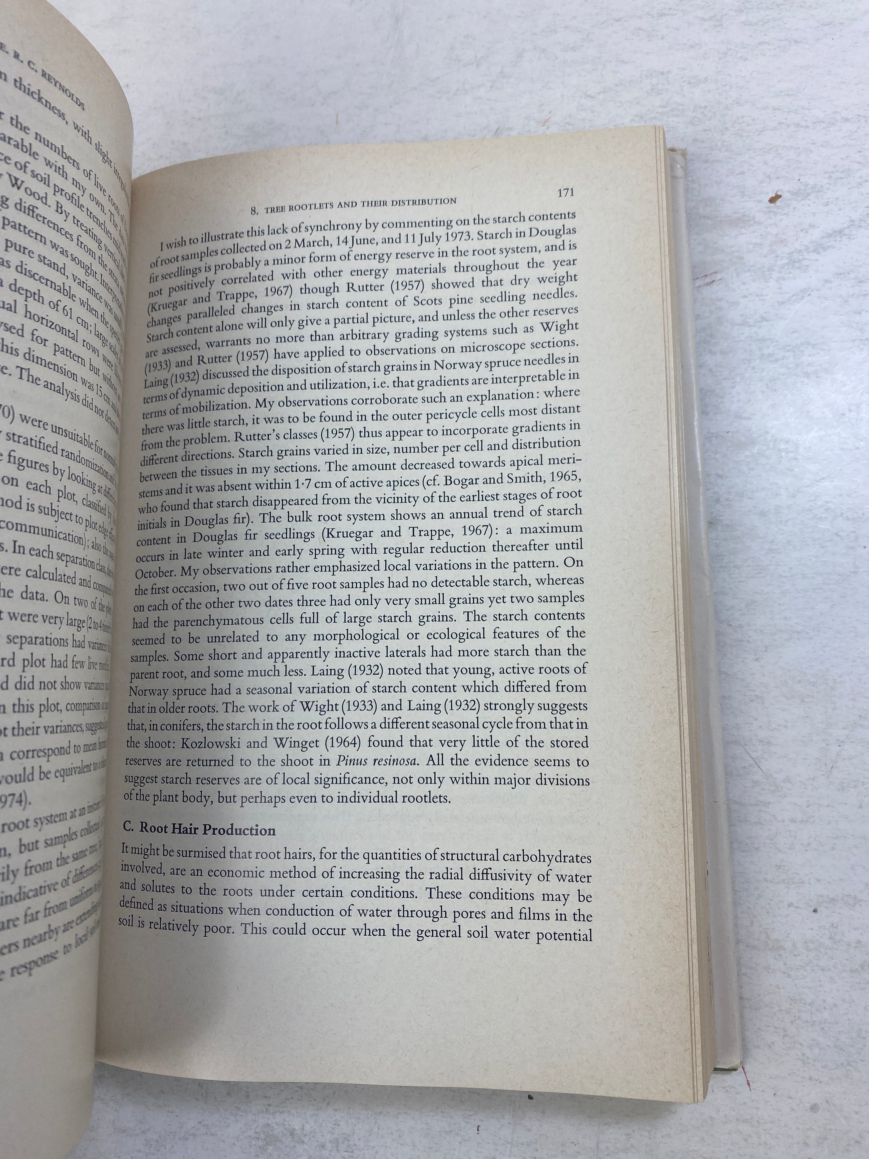 Development and Function of Roots James Beard Collection HCDJ 1975