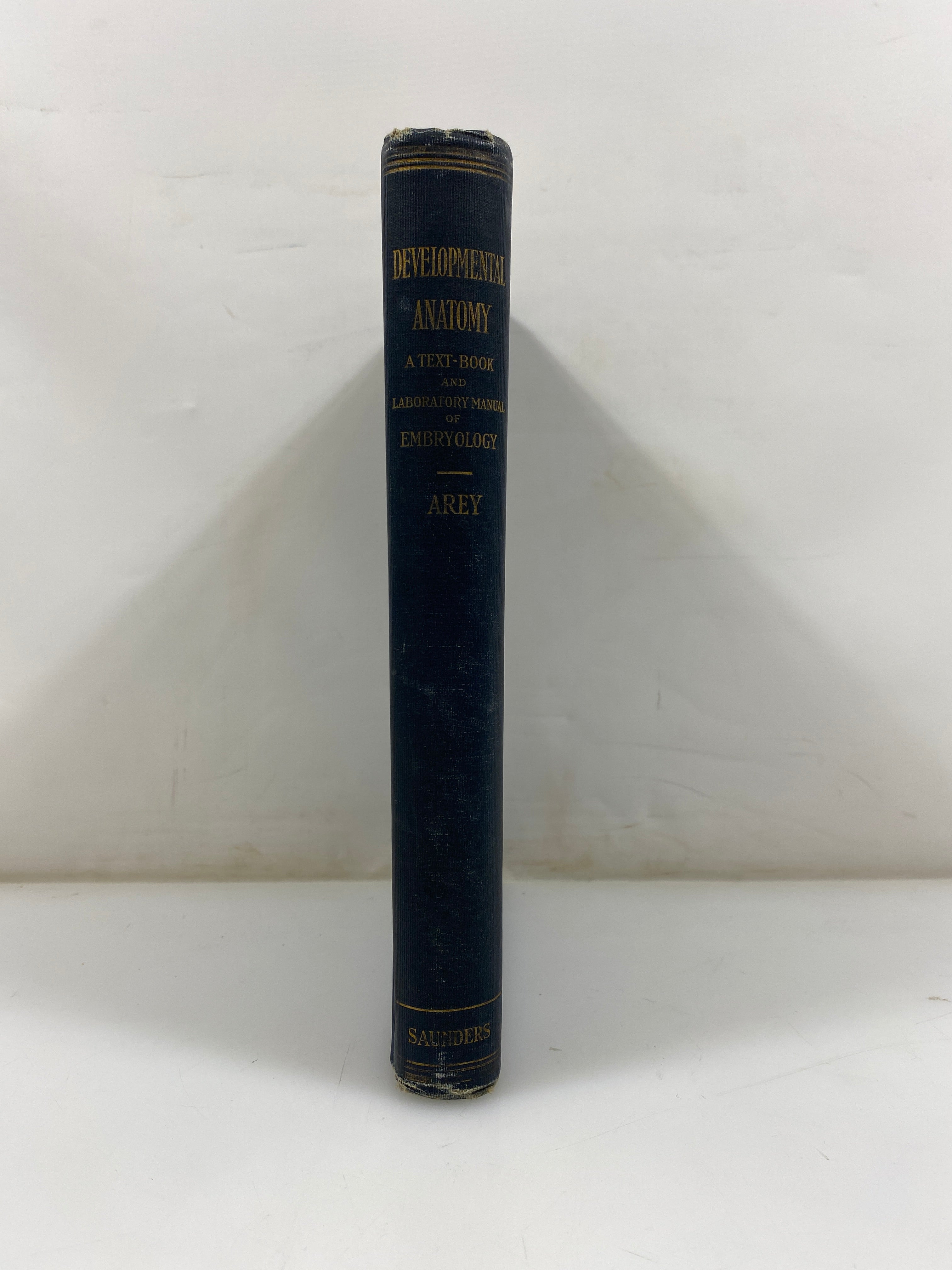 Developmental Anatomy Arey WB Saunders 1925 HC