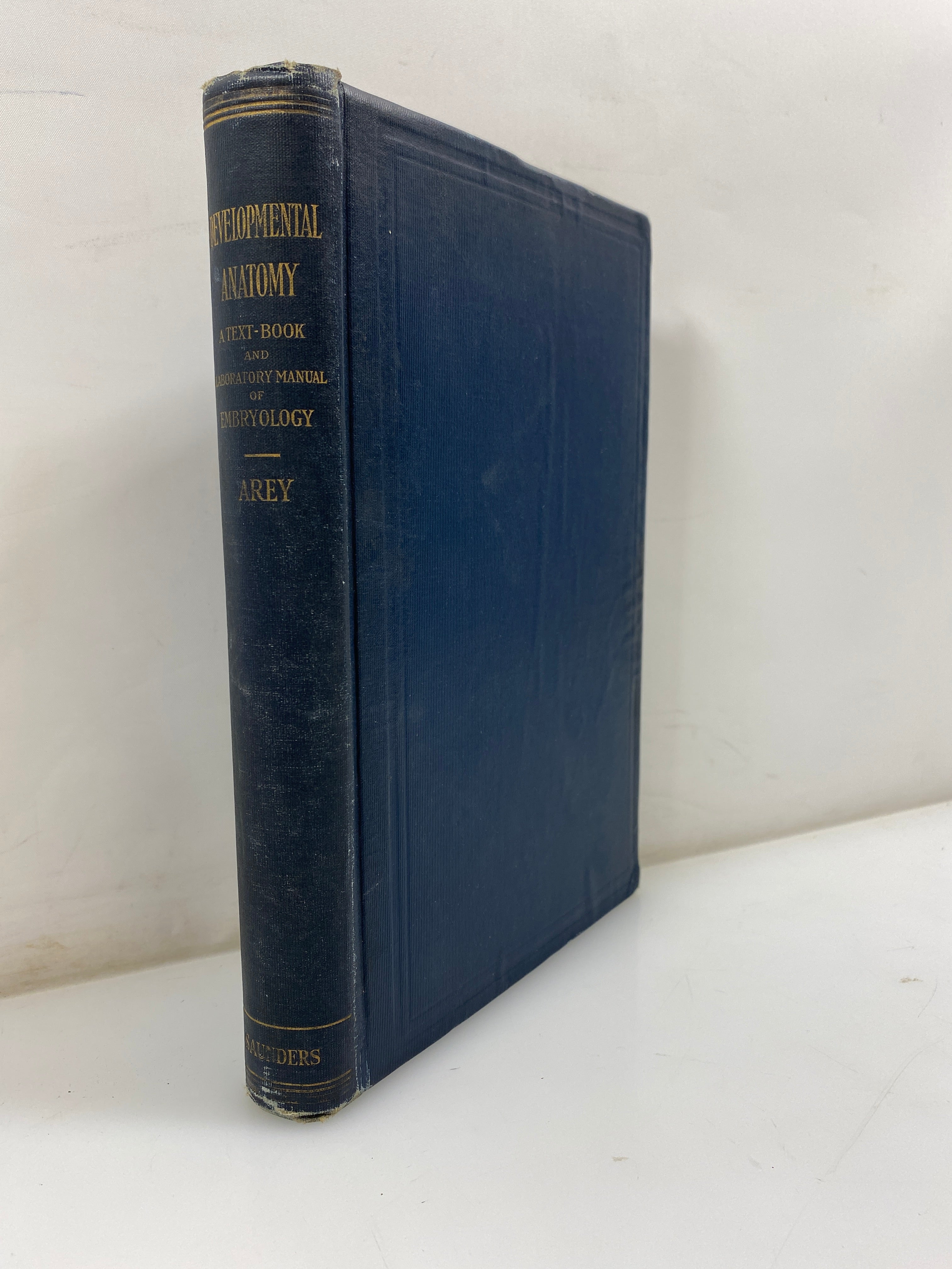 Developmental Anatomy Arey WB Saunders 1925 HC