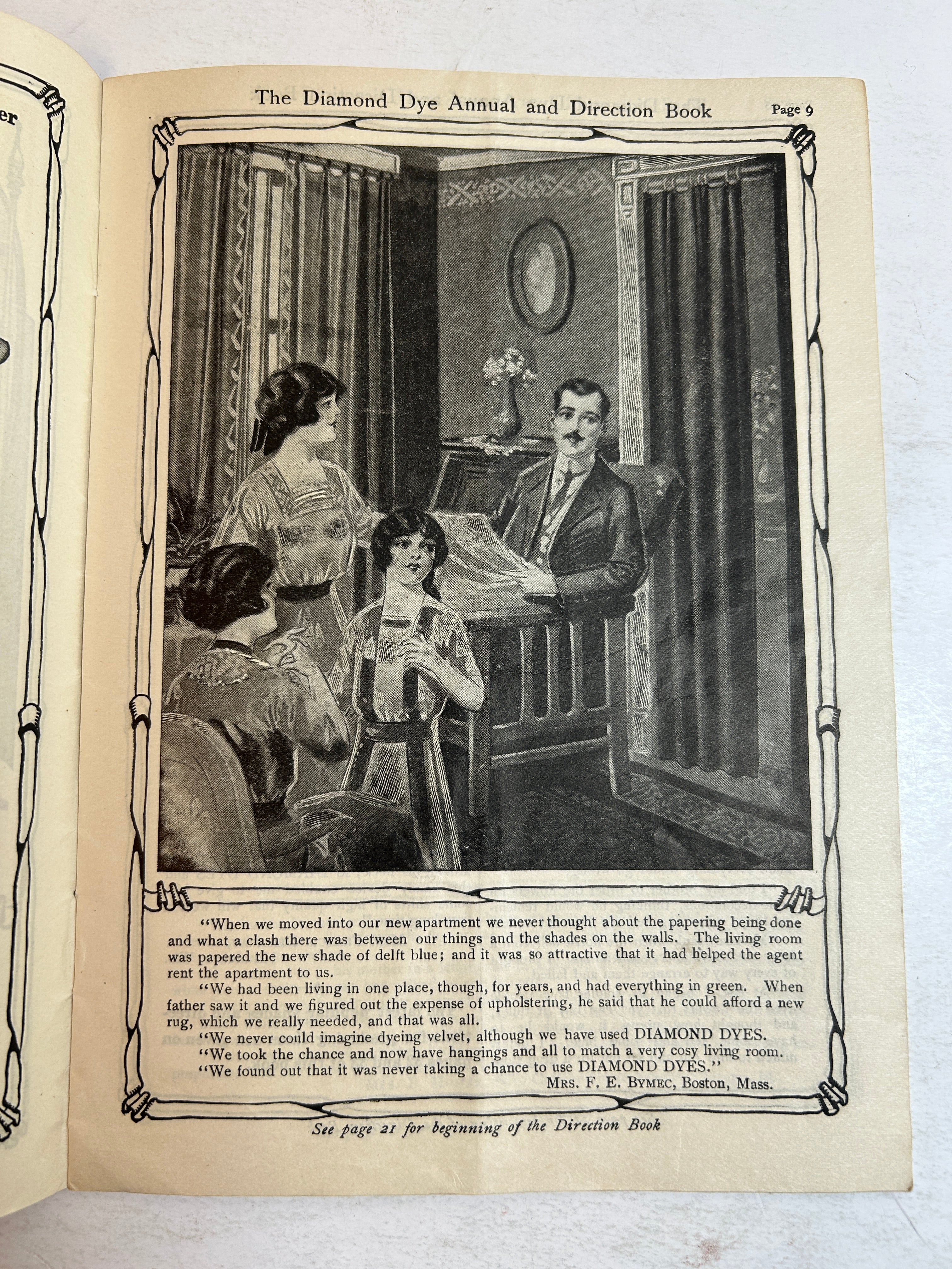 Diamond Dye Annual Direction Book 1914-1915