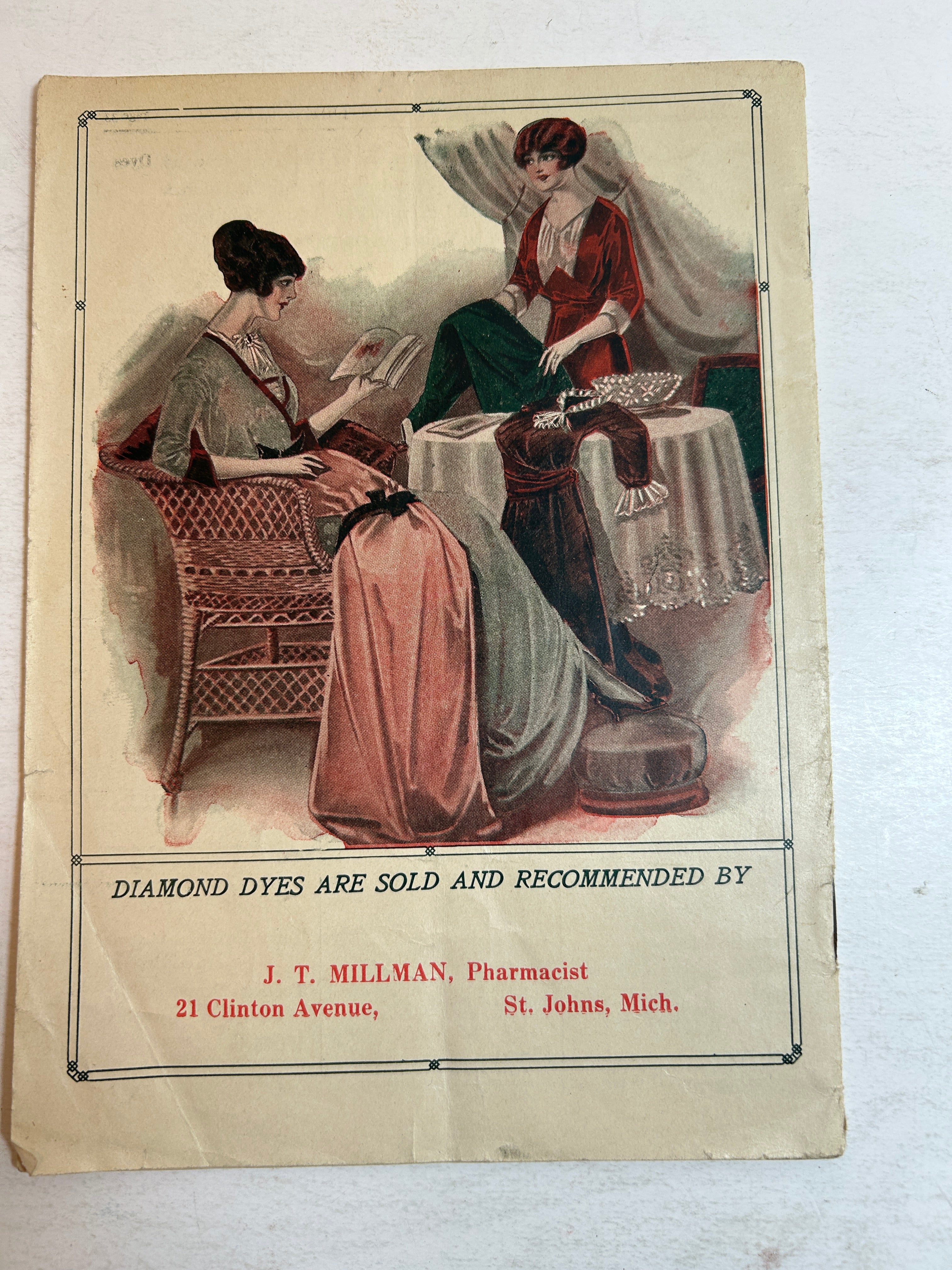Diamond Dye Annual Direction Book 1914-1915