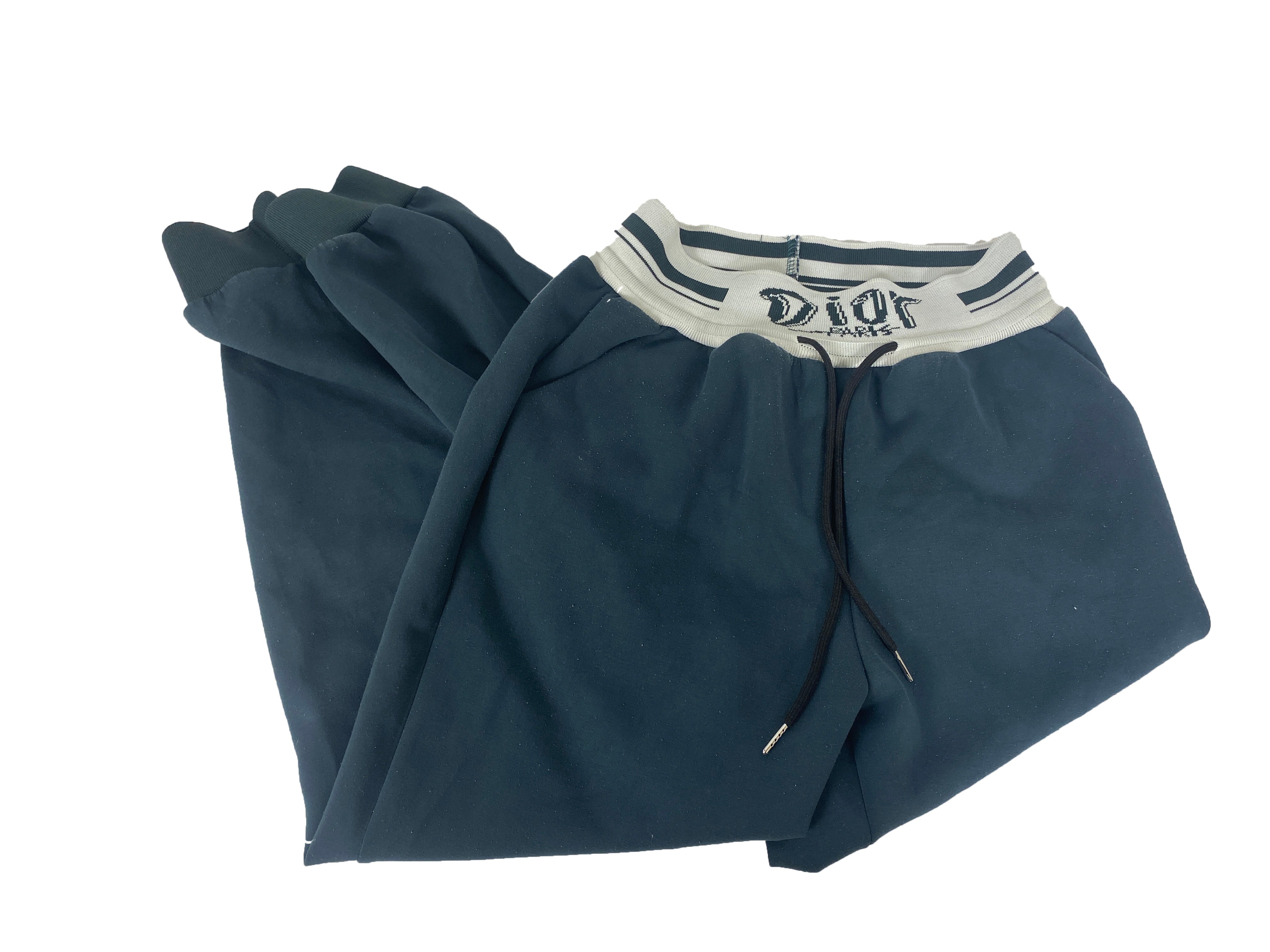 Dior Paris Green Sweatpants Children's Size XL