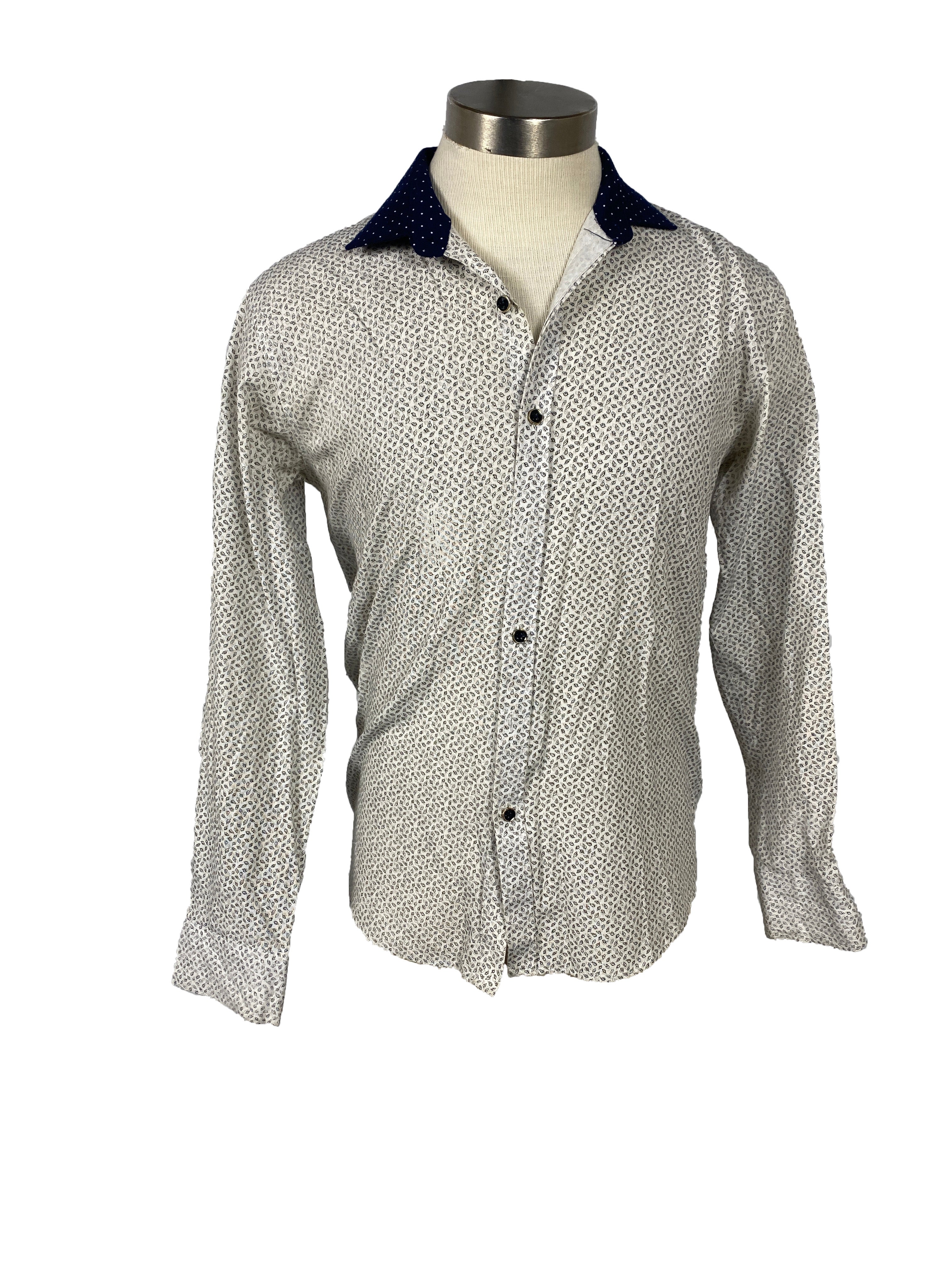 Dious Button Up Shirt Men's Size M