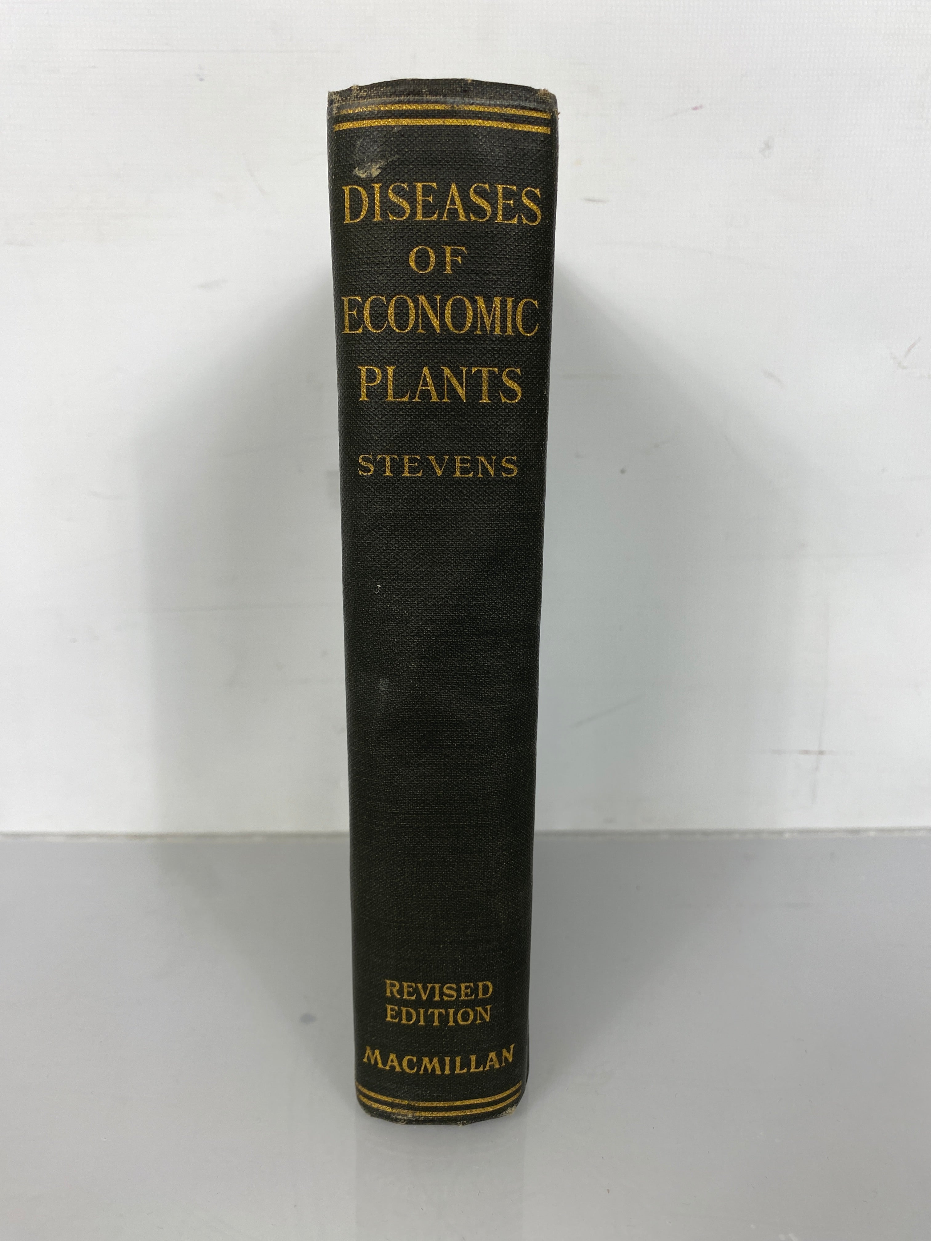 Diseases of Economic Plants Stevens/Hall 1922 Revised Edition Antique HC