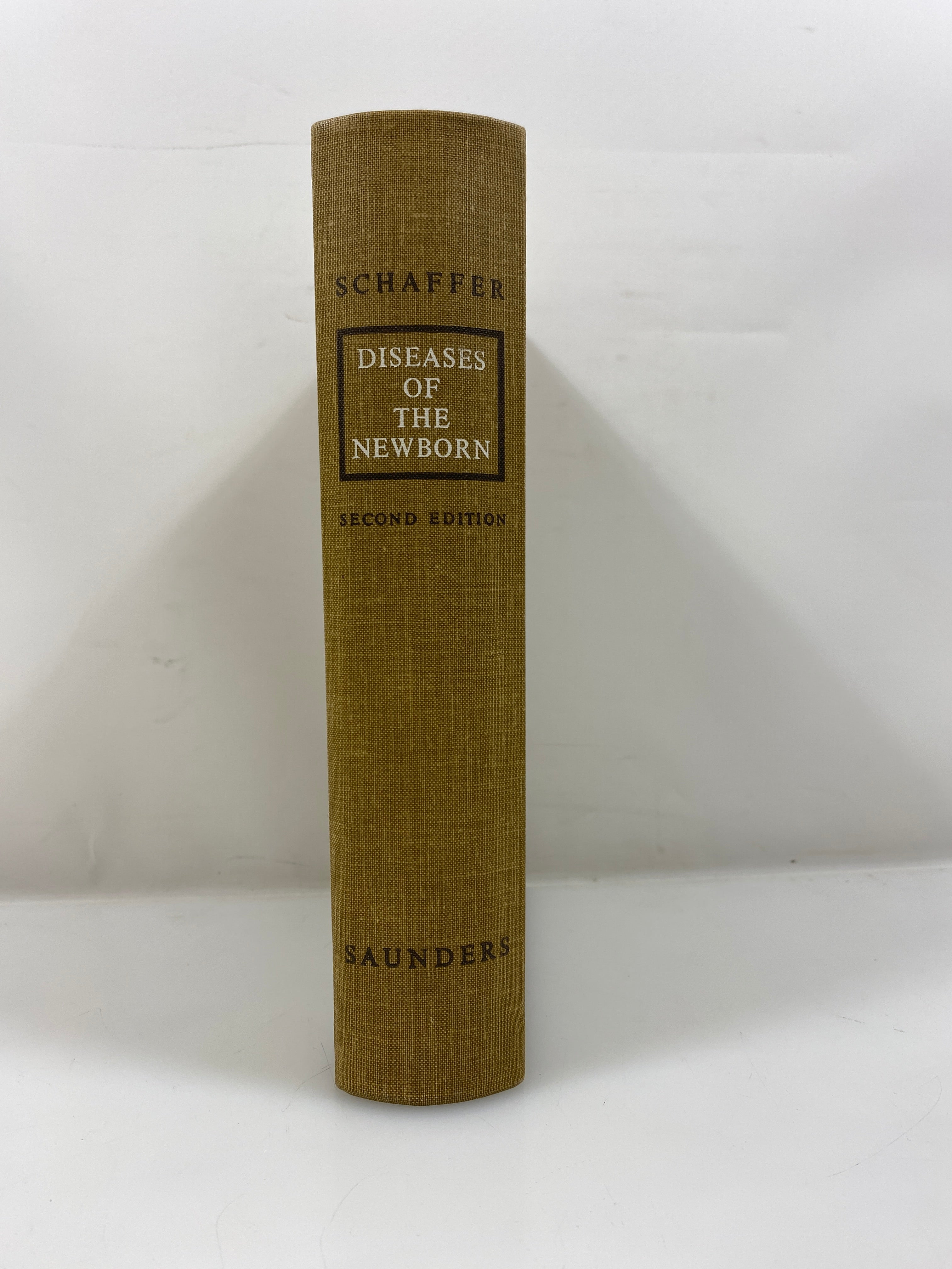 Diseases of the Newborn by Schaffer/Markowitz/Finberg 1966 HC