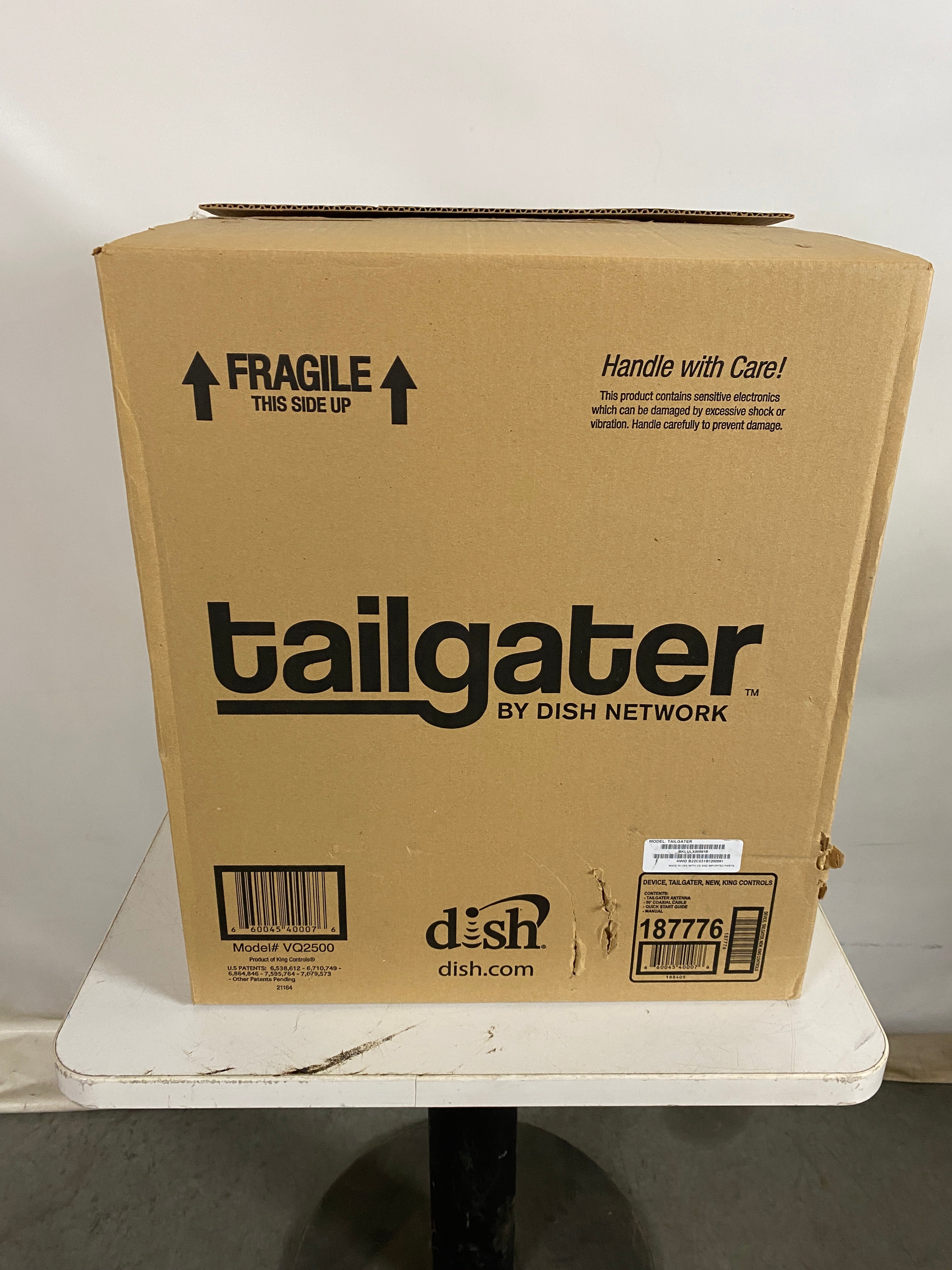Dish Network Tailgater RV Type Portable Satellite Antenna