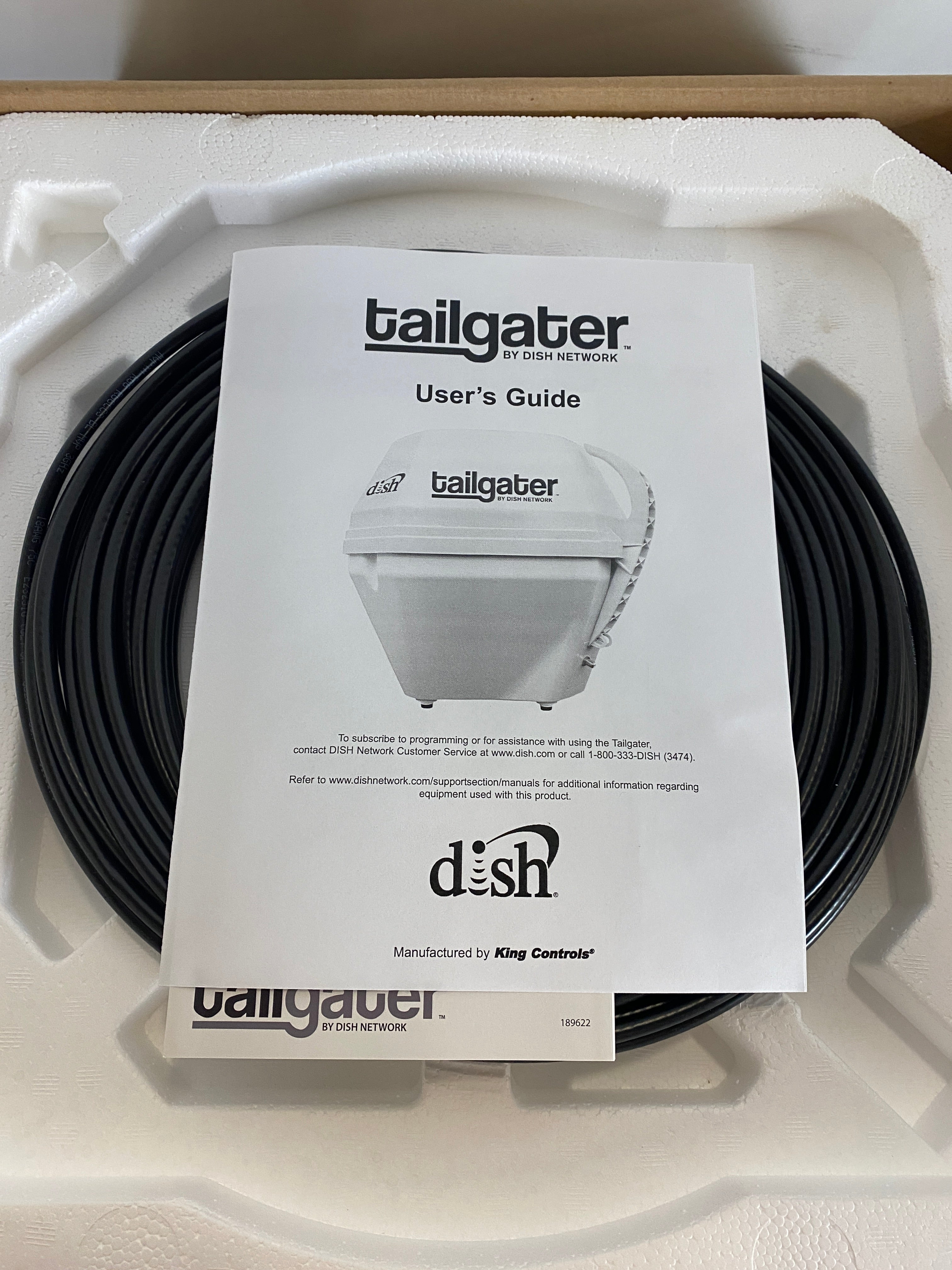 Dish Network Tailgater RV Type Portable Satellite Antenna