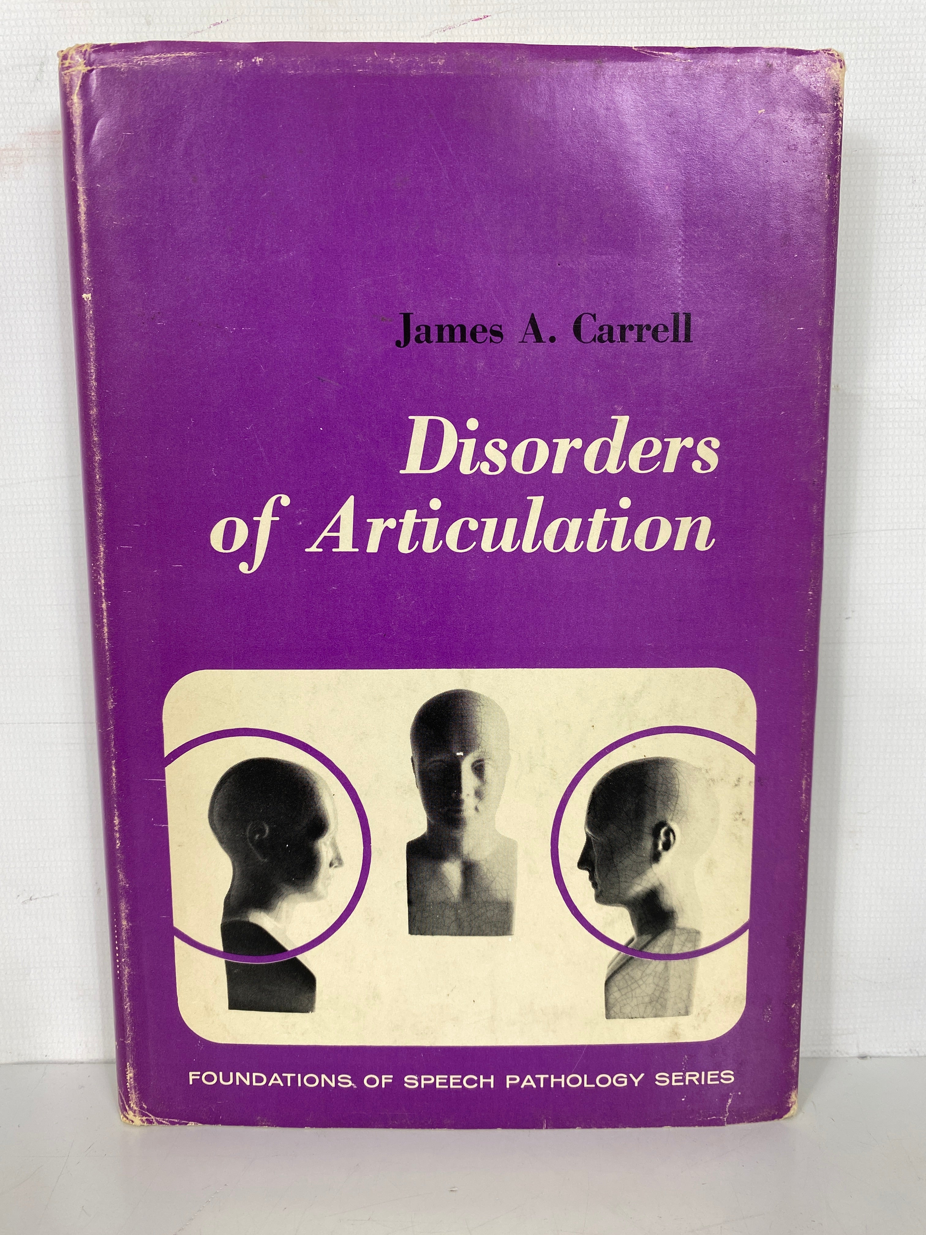 Disorders of Articulation James Carrell 1968 1st Printing HC DJ