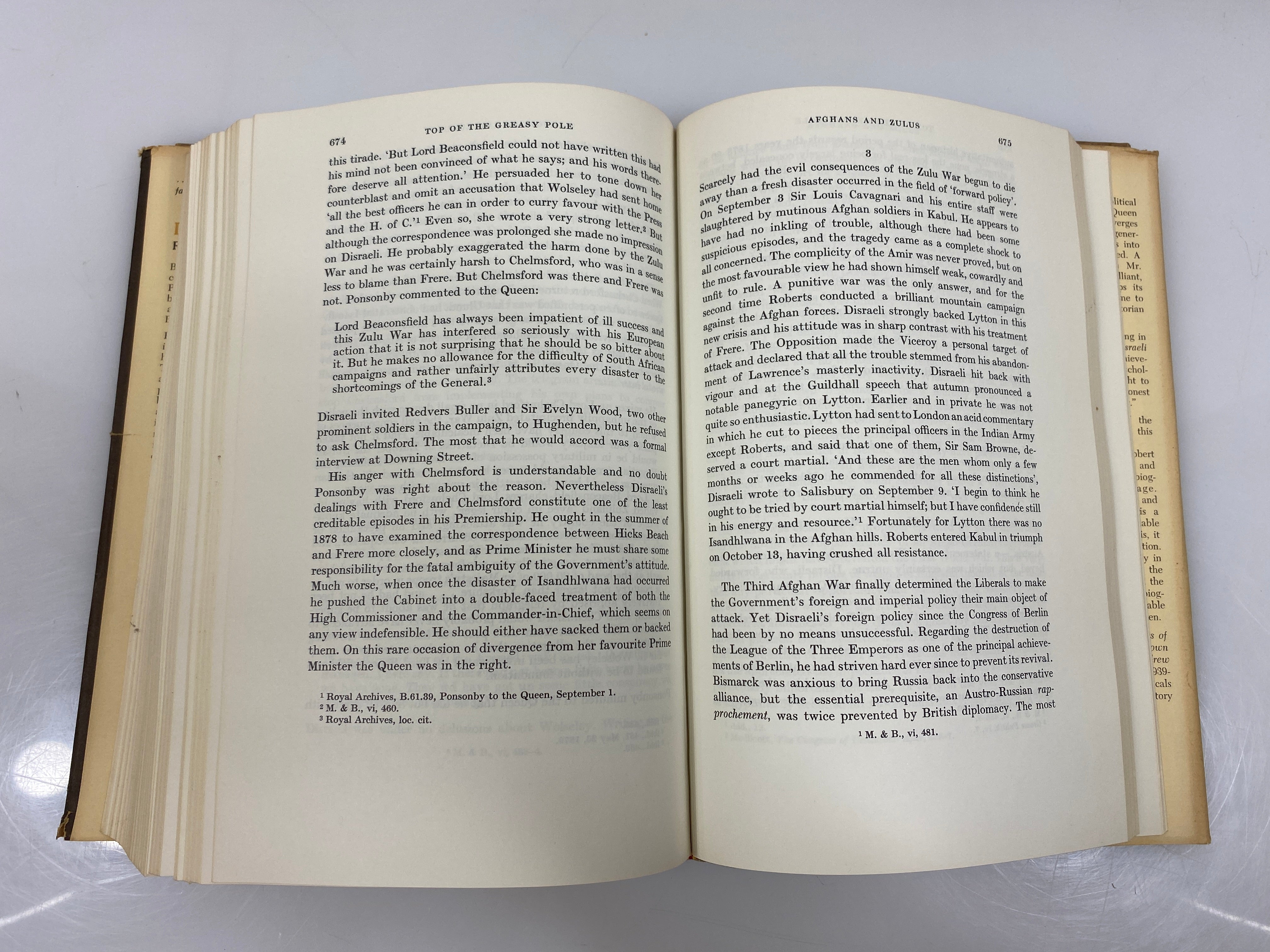 Disraeli by Robert Blake 1967 HCDJ