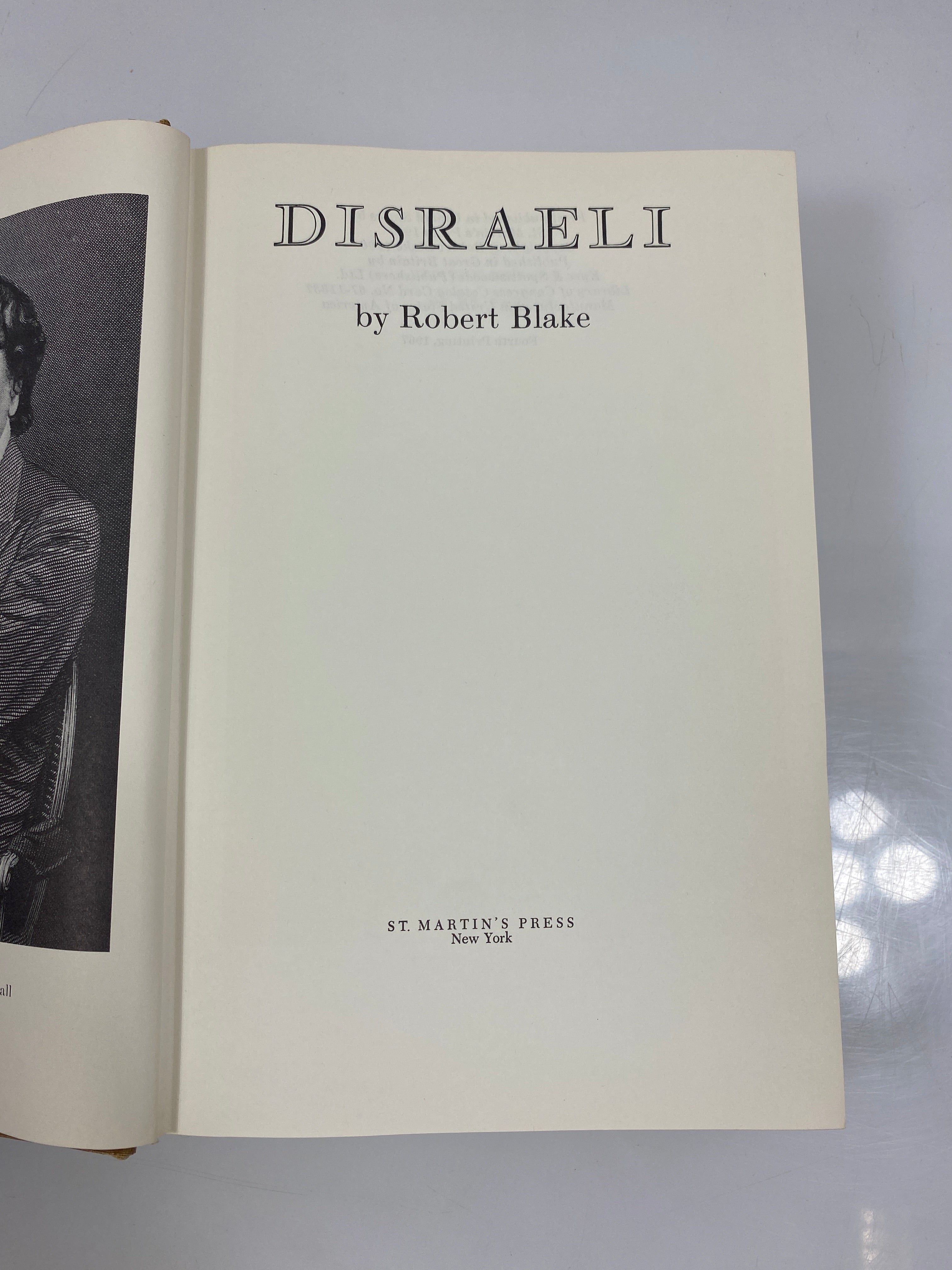 Disraeli by Robert Blake 1967 HCDJ