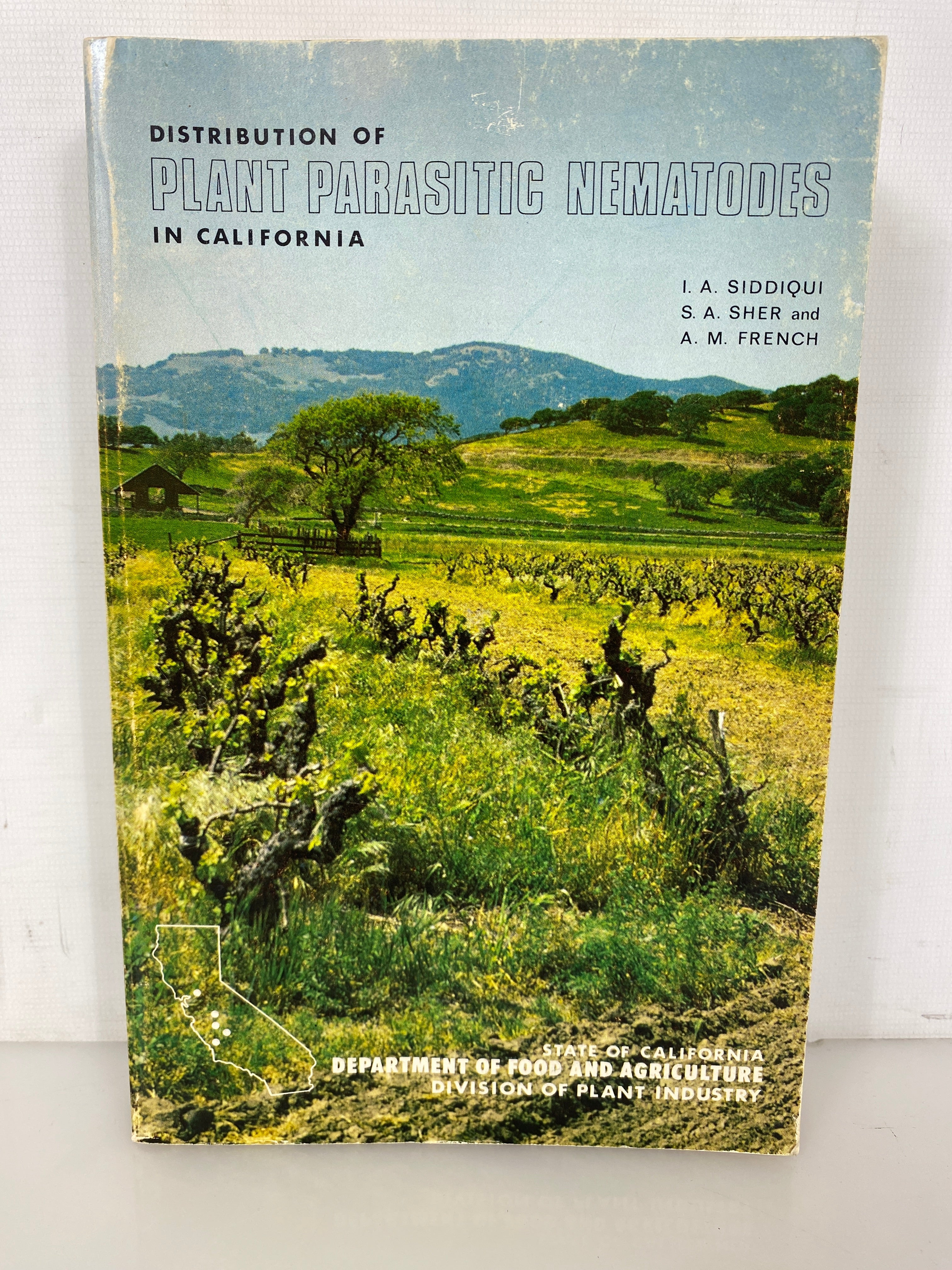 Distribution of Plant Parasitic Nematodes in California 1973 SC