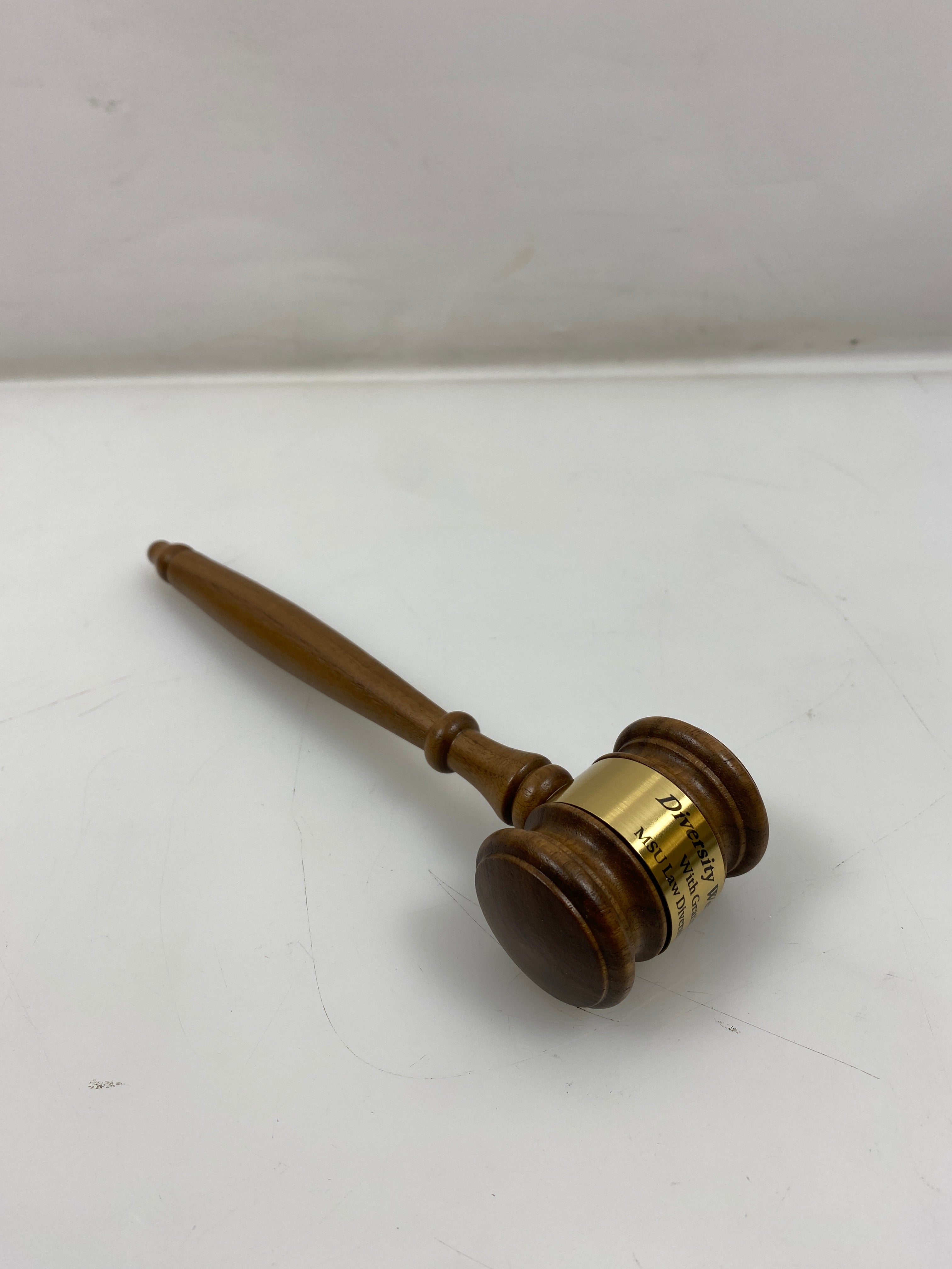 Diversity Week 2016 Display Gavel