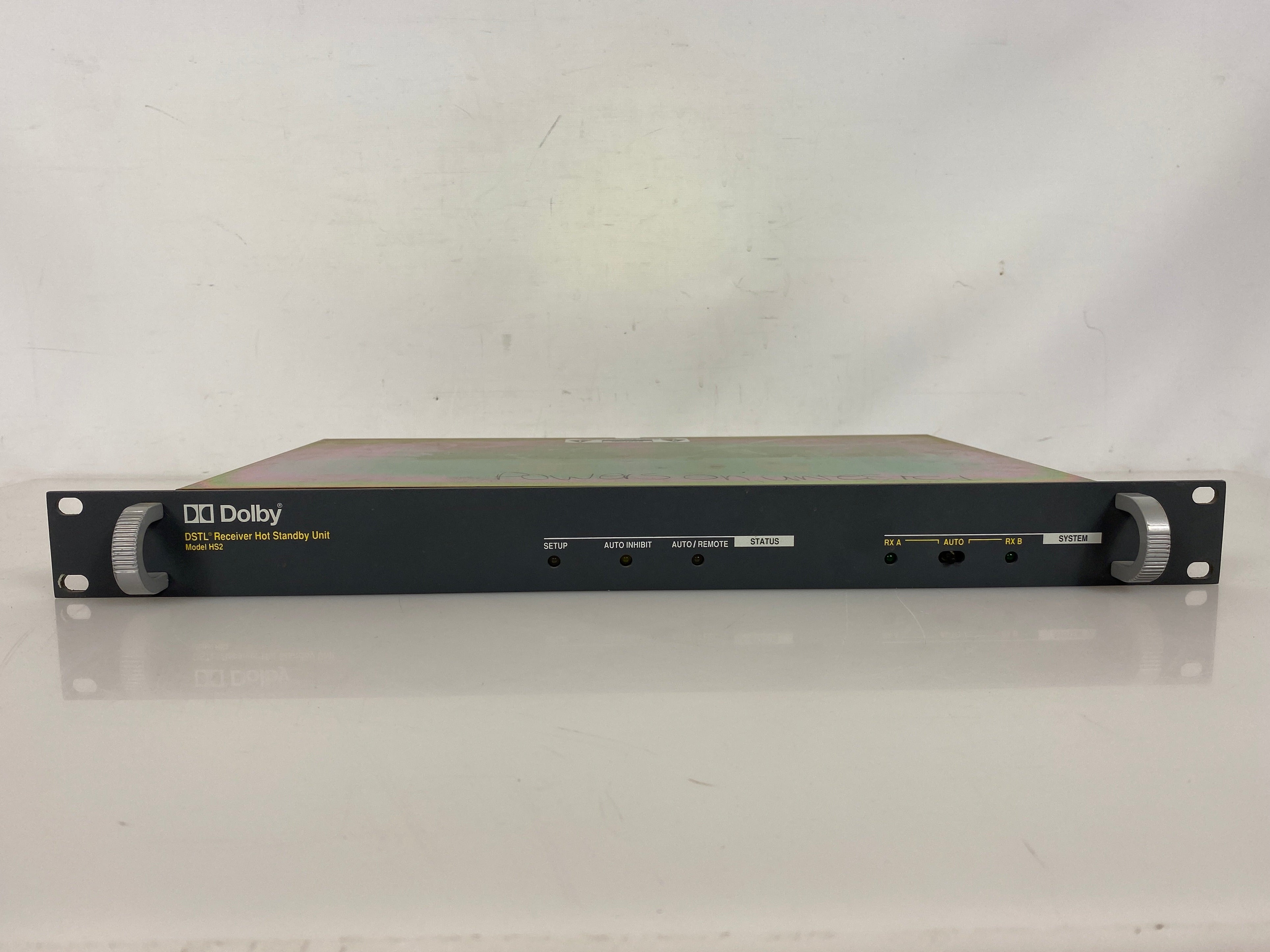 Dolby DSTL Receiver Hot Standby Unit HS2 *Untested*