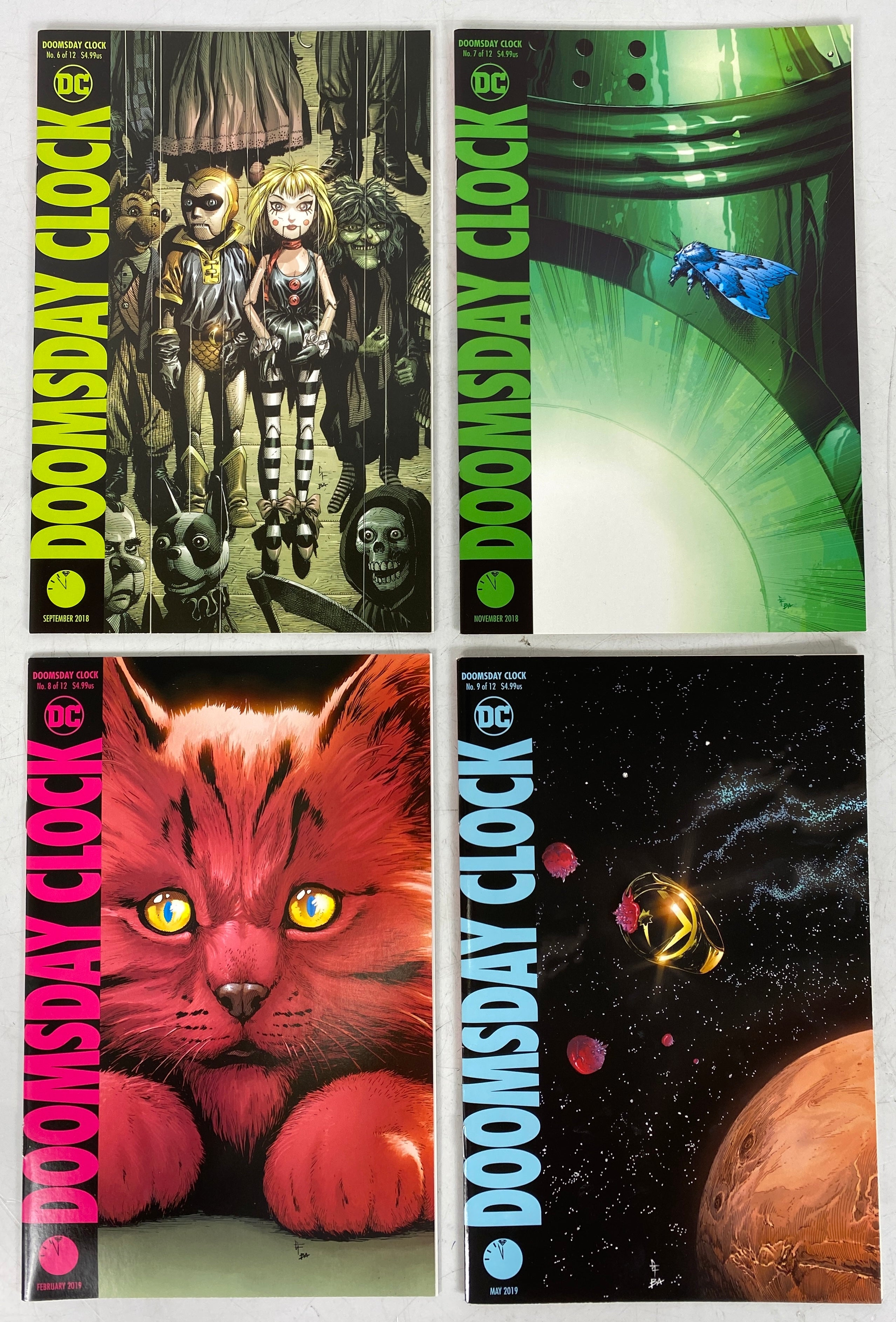 DOOMSDAY CLOCK 1-12全巻セット Doomsday Clock #1-12 Complete with Variant Covers for #1 and