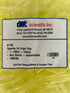 Dot Scientific Inc #110 1-200ul Yellow Non-Sterile Autoclavable Pipet Tips 1000 Count